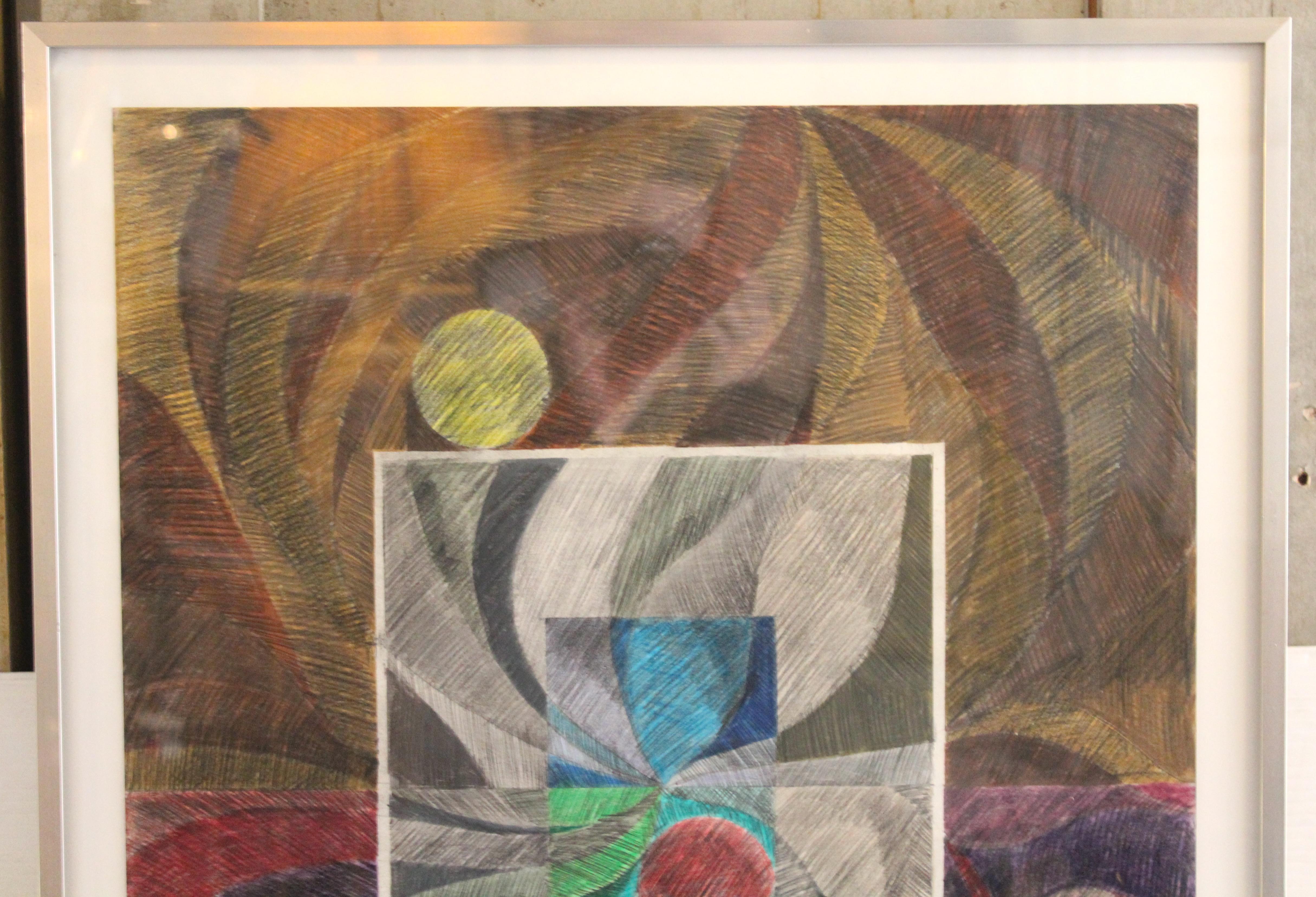 Charles Domsky (1937-2017) Pencil Art (lot of 4) For Sale 12