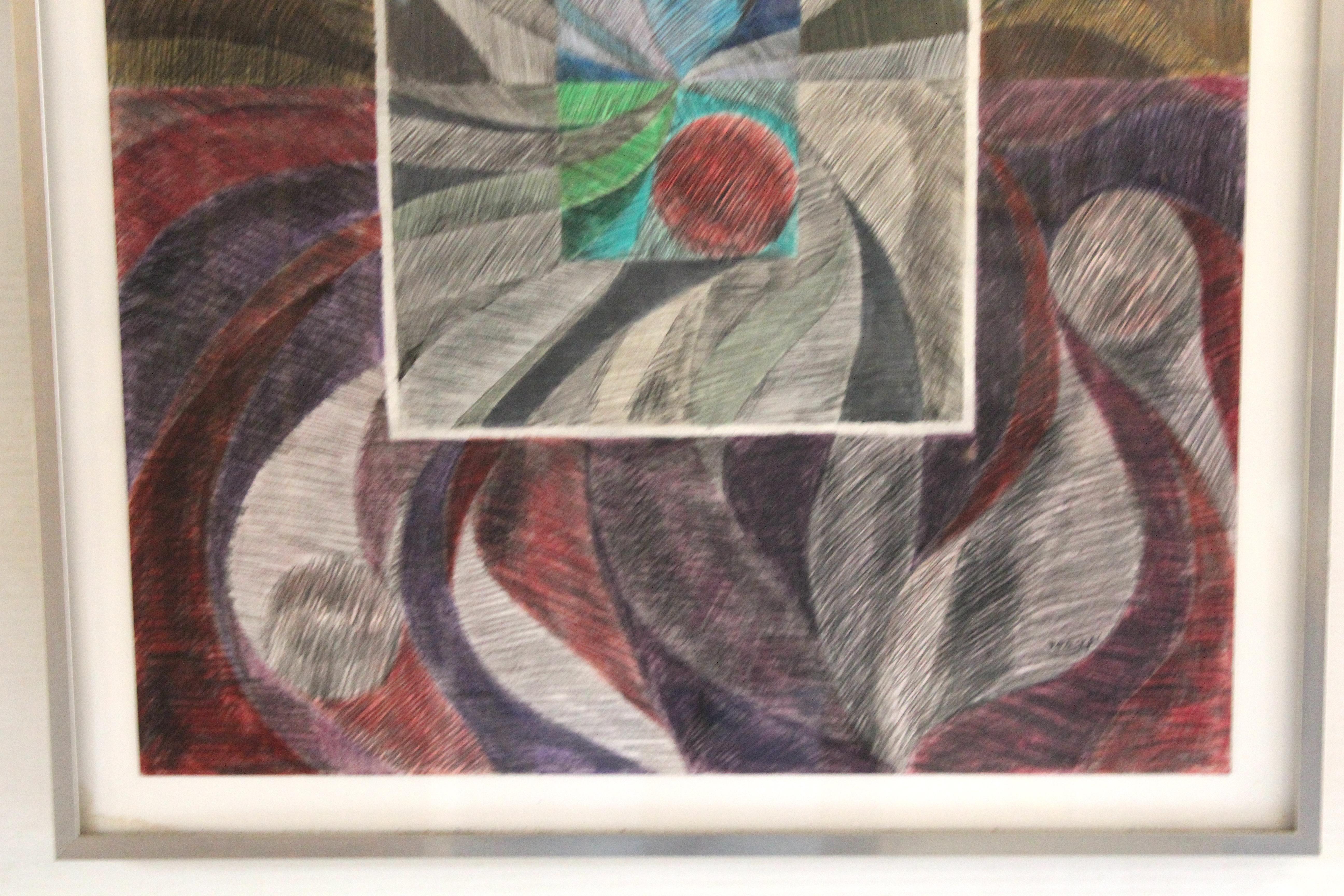 Charles Domsky (1937-2017) Pencil Art (lot of 4) For Sale 13