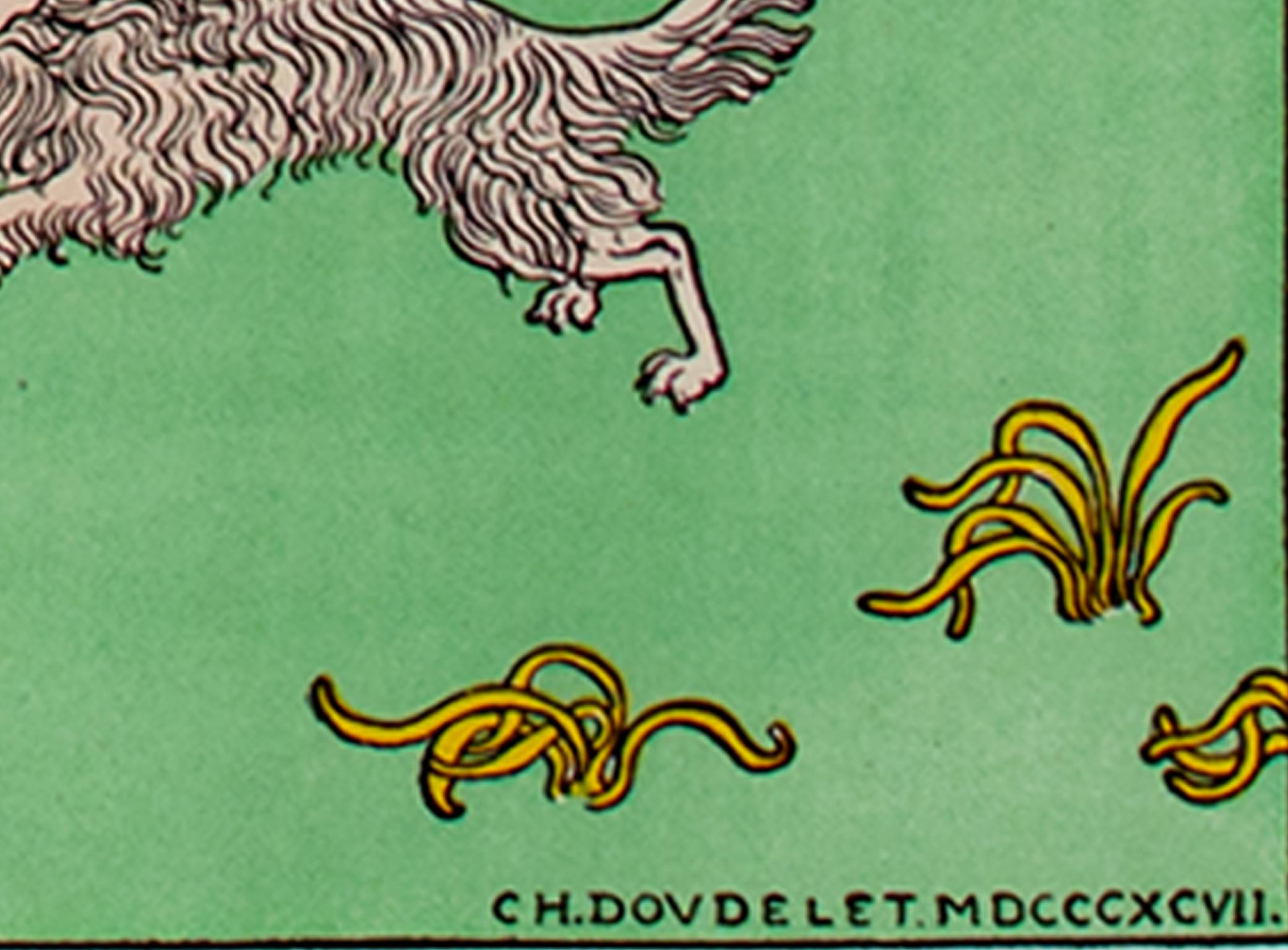 „La Chatelaine, aus 'L'Estampe Moderne, '