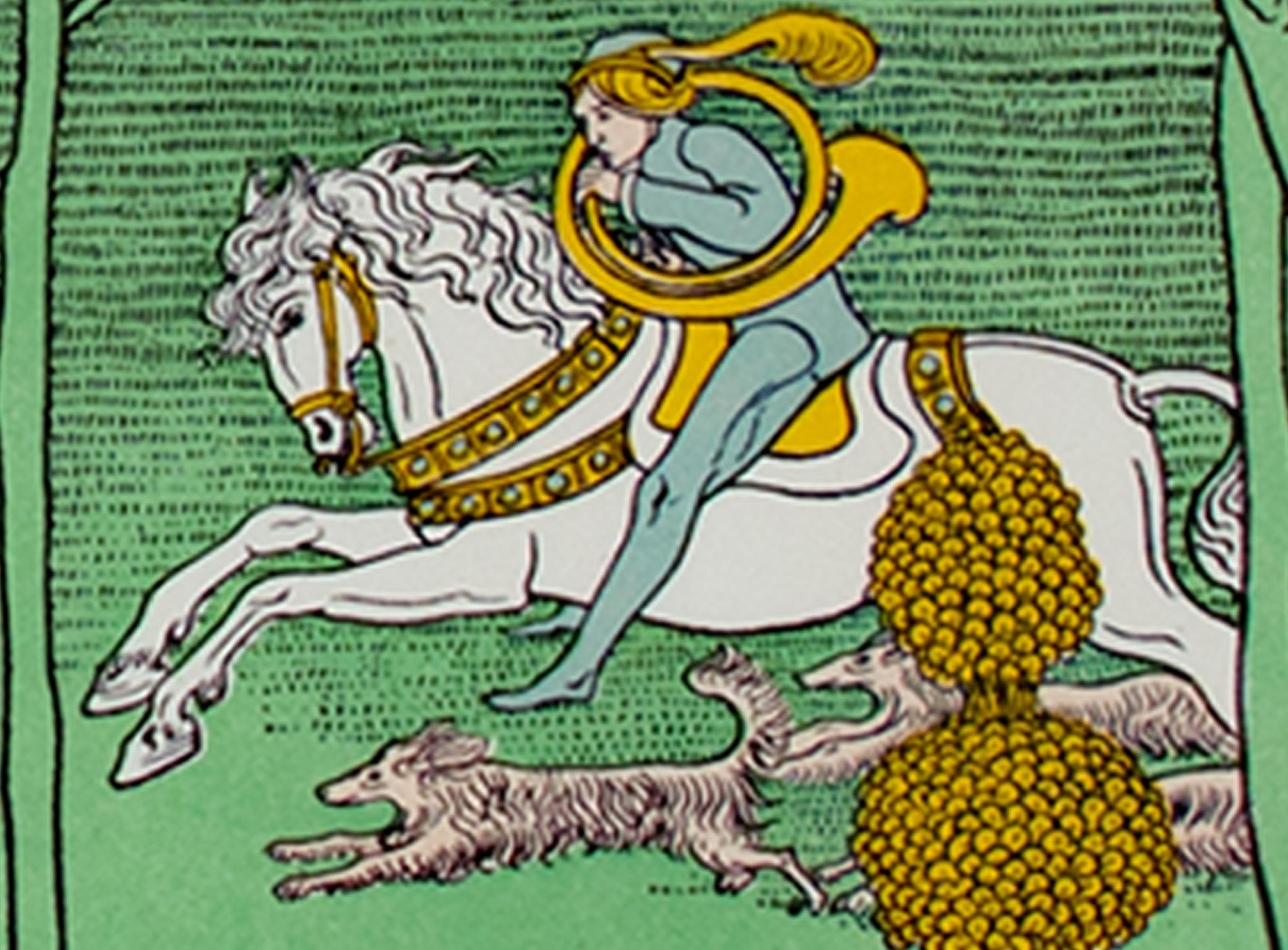 „La Chatelaine, aus 'L'Estampe Moderne, '