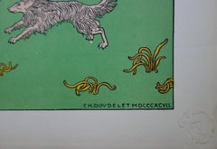 Middle Age : The Princess - Original lithograph - 1897