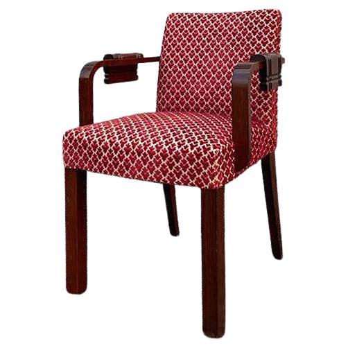 Charles Dudouyt 4 armchairs circa 1930/1940 en vente