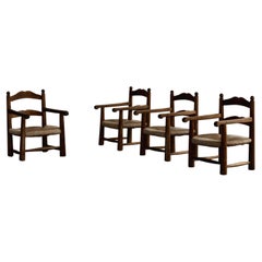 Charles Dudouyt Sillones, 1960, set de 4