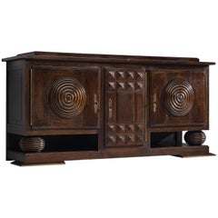 Charles Dudouyt Art Deco Credenza, circa 1925