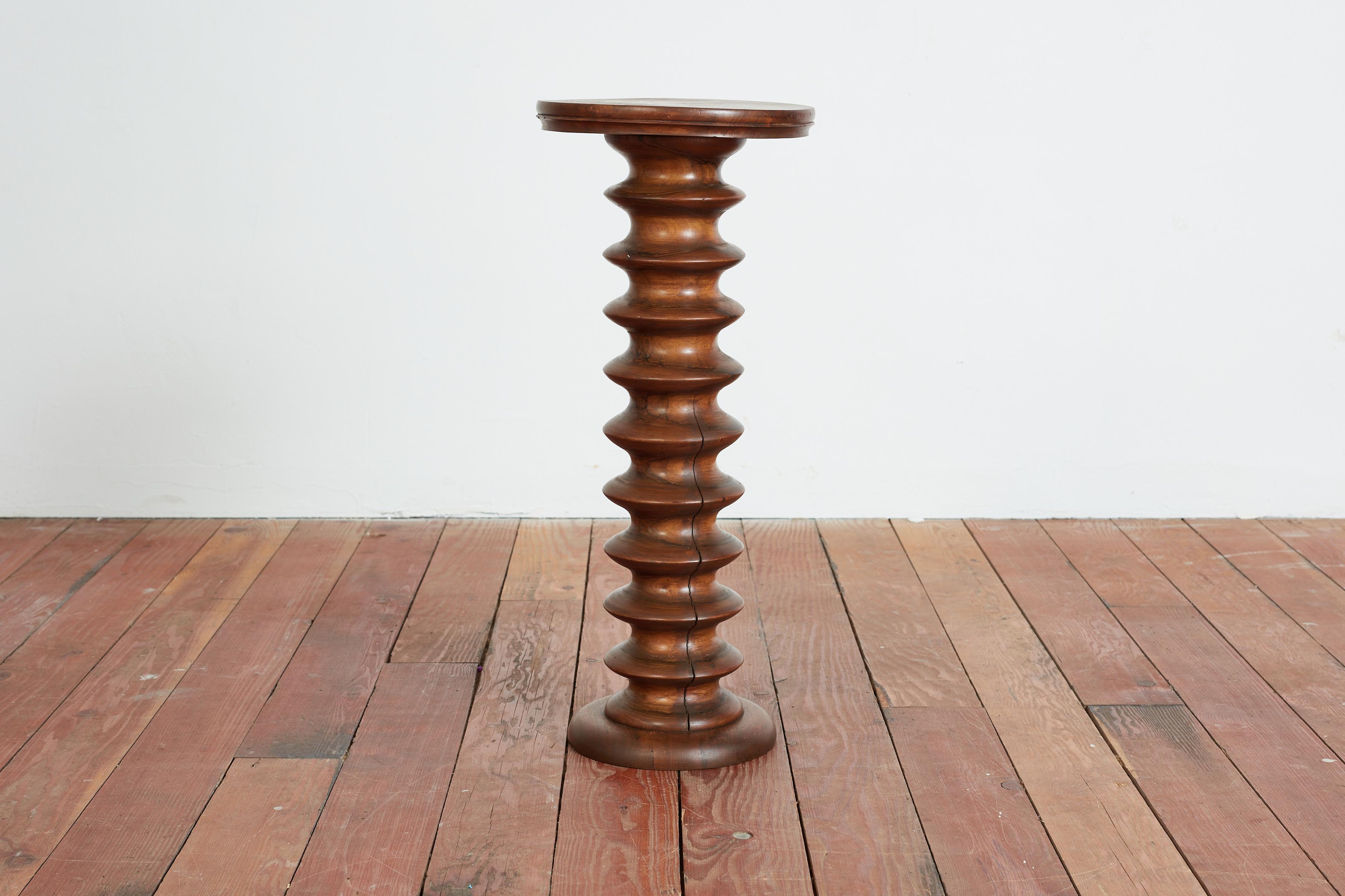 Mid-20th Century Charles Dudouyt attributed Pedestal Table  For Sale