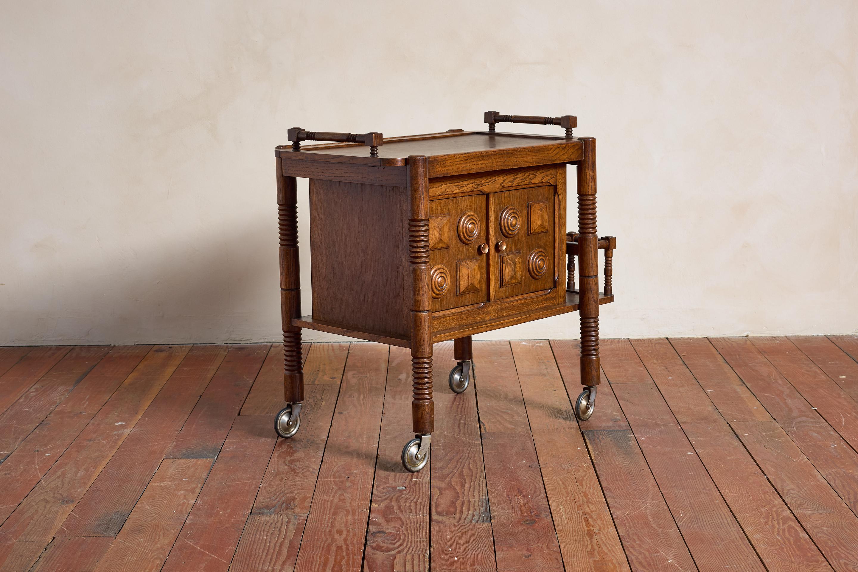 Francese Mobile bar Charles Dudouyt in vendita