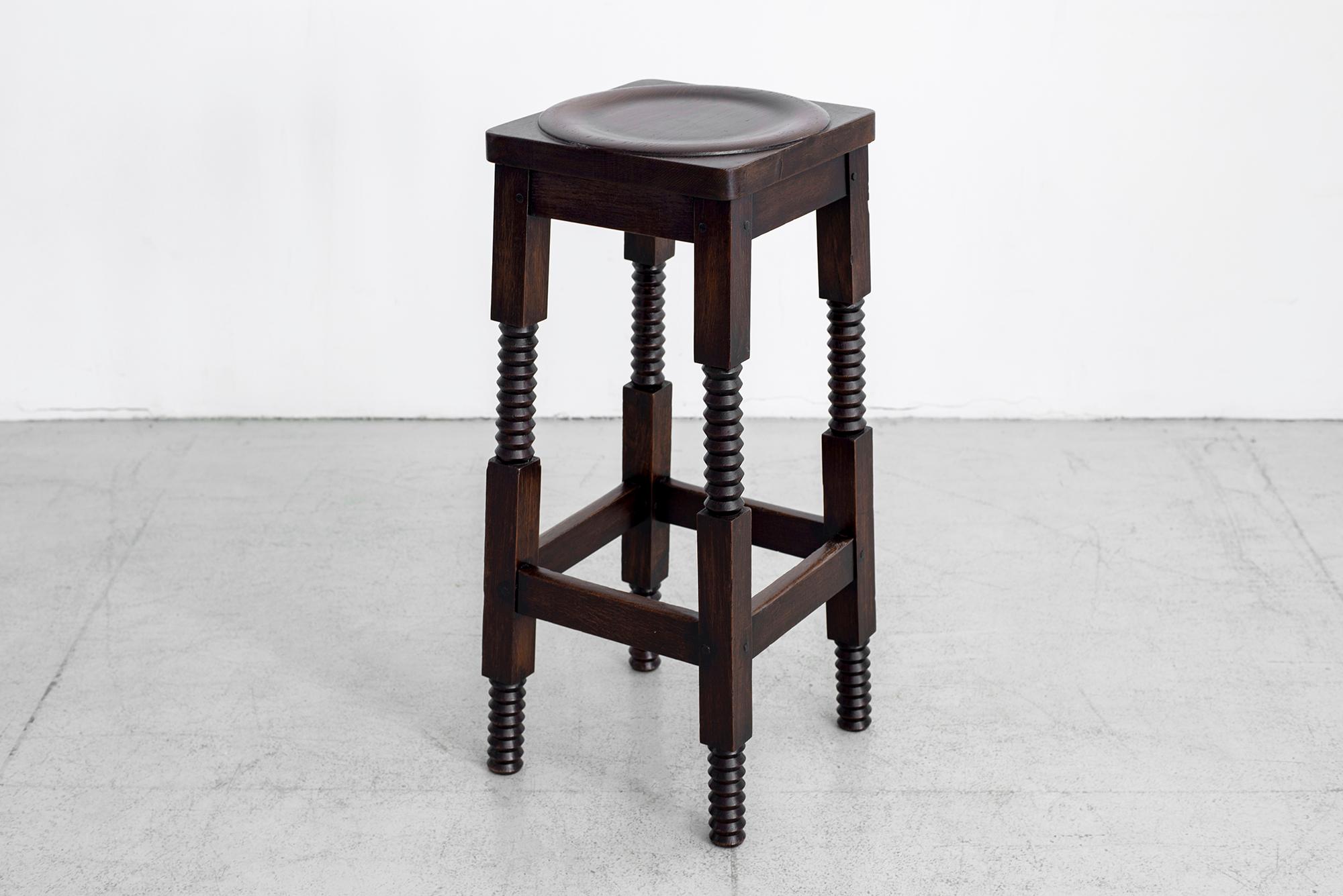 Mid-20th Century Charles Dudouyt Barstools