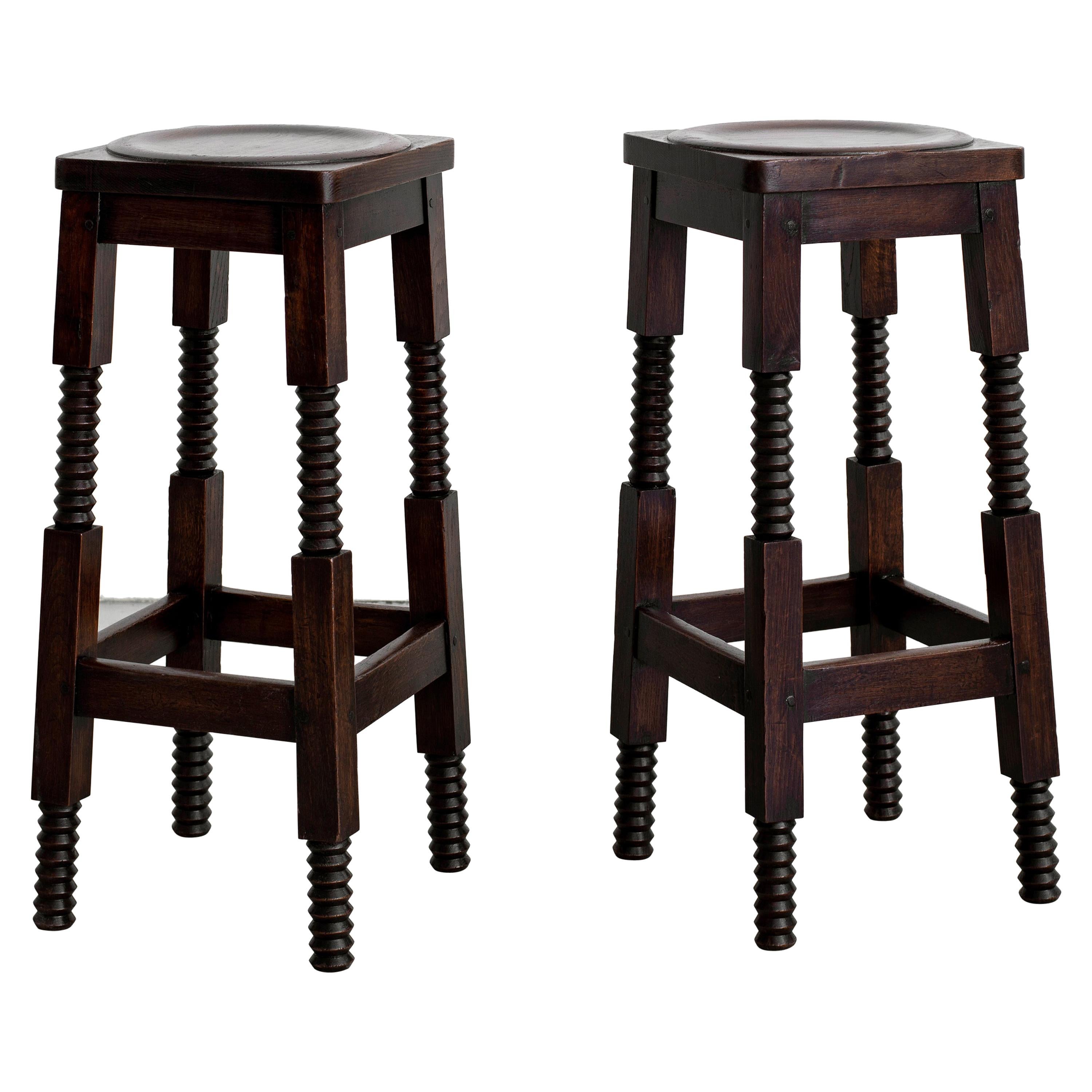 Charles Dudouyt Barstools