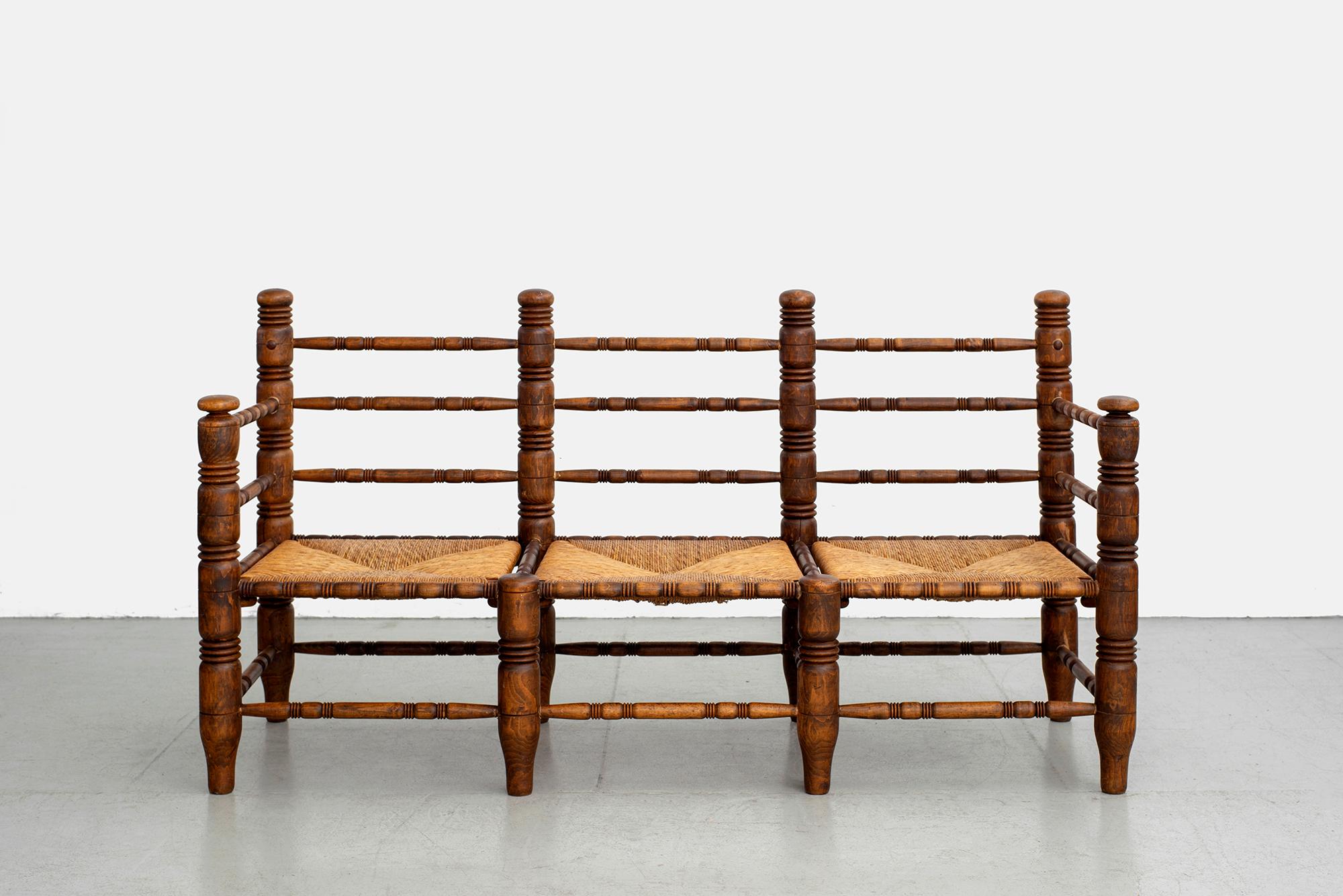 French Charles Dudouyt Bench