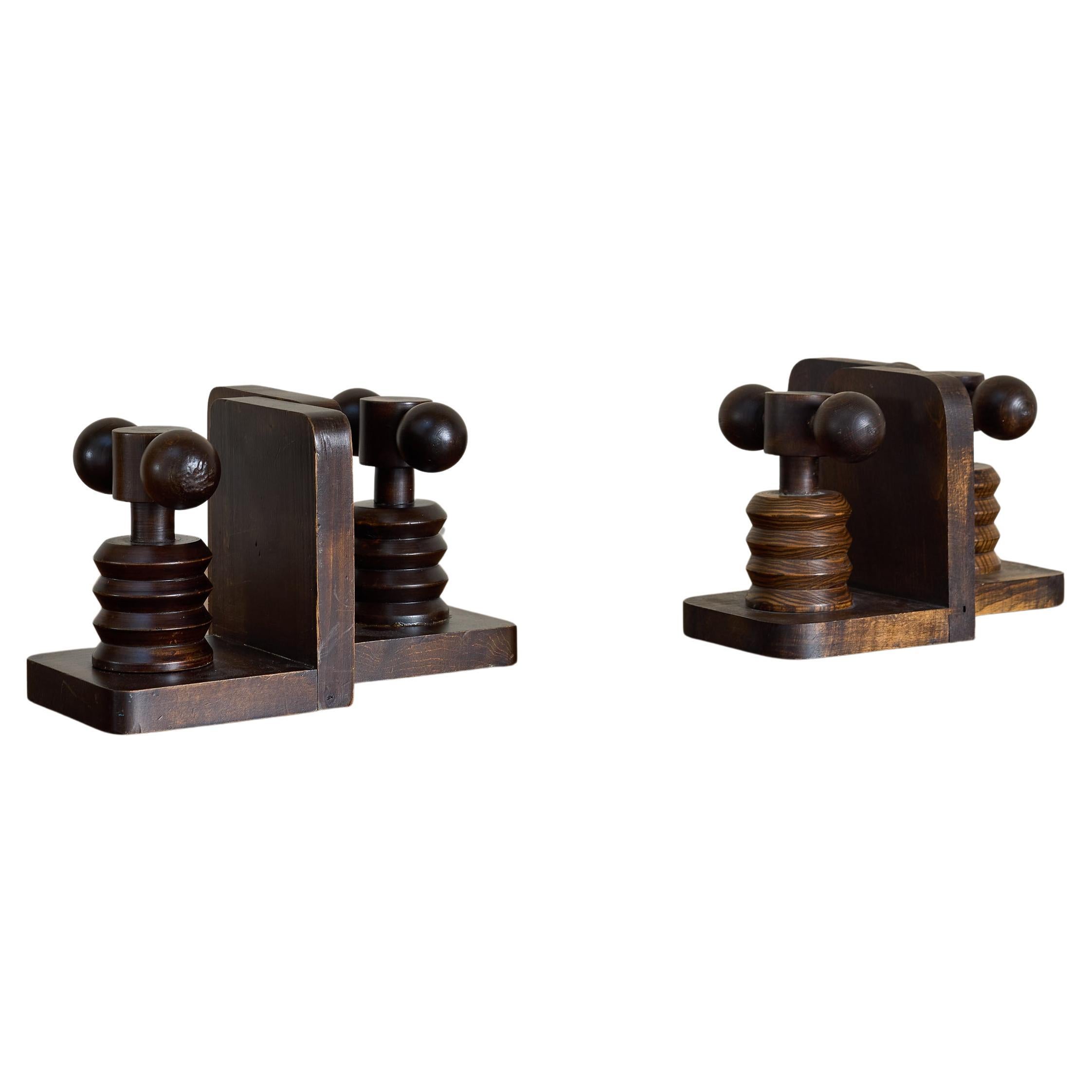 Charles Dudouyt Bookends For Sale