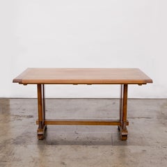 Charles Dudouyt  Brutalist Dining Table