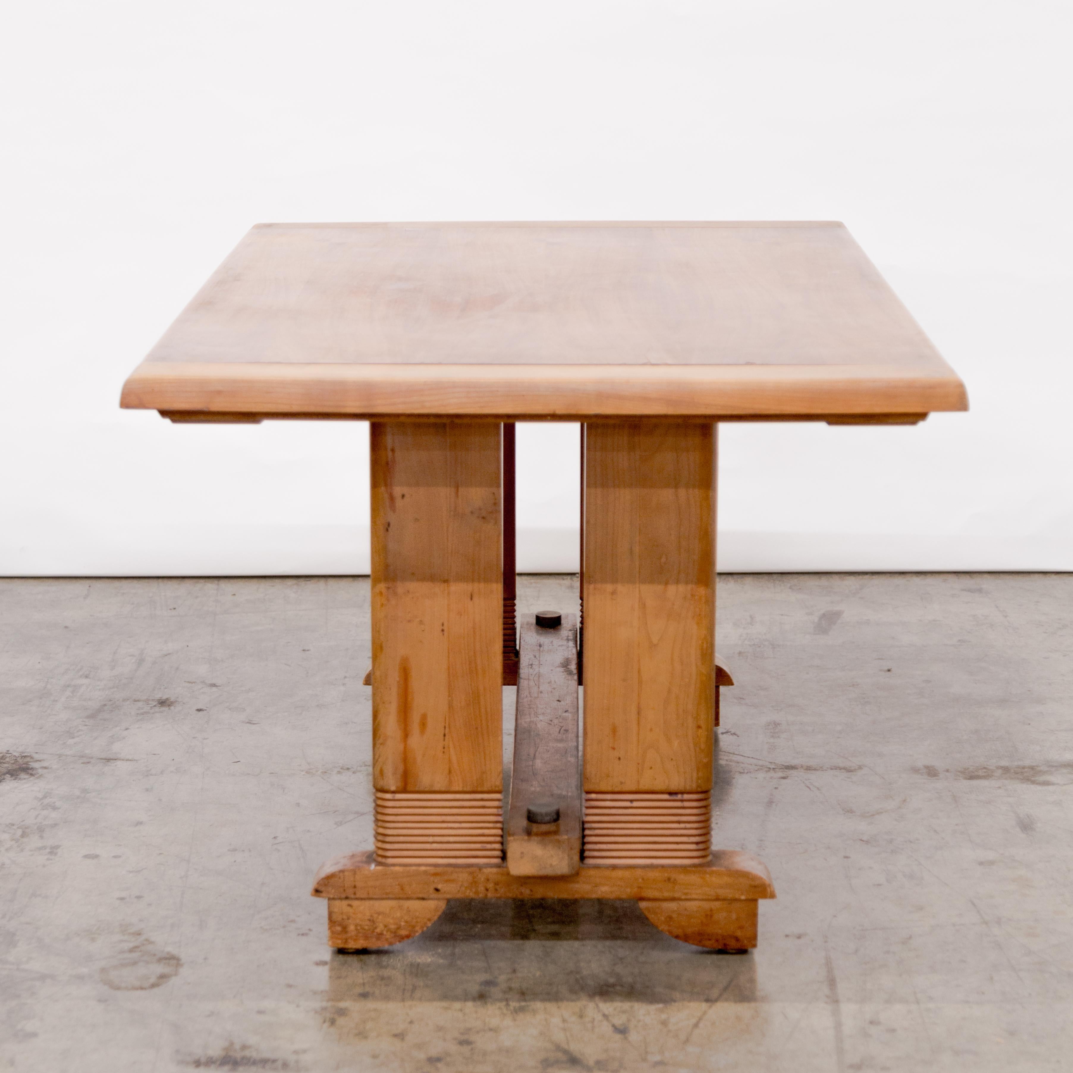 Français Charles Dudouyt  Table de salle à manger brutaliste en vente