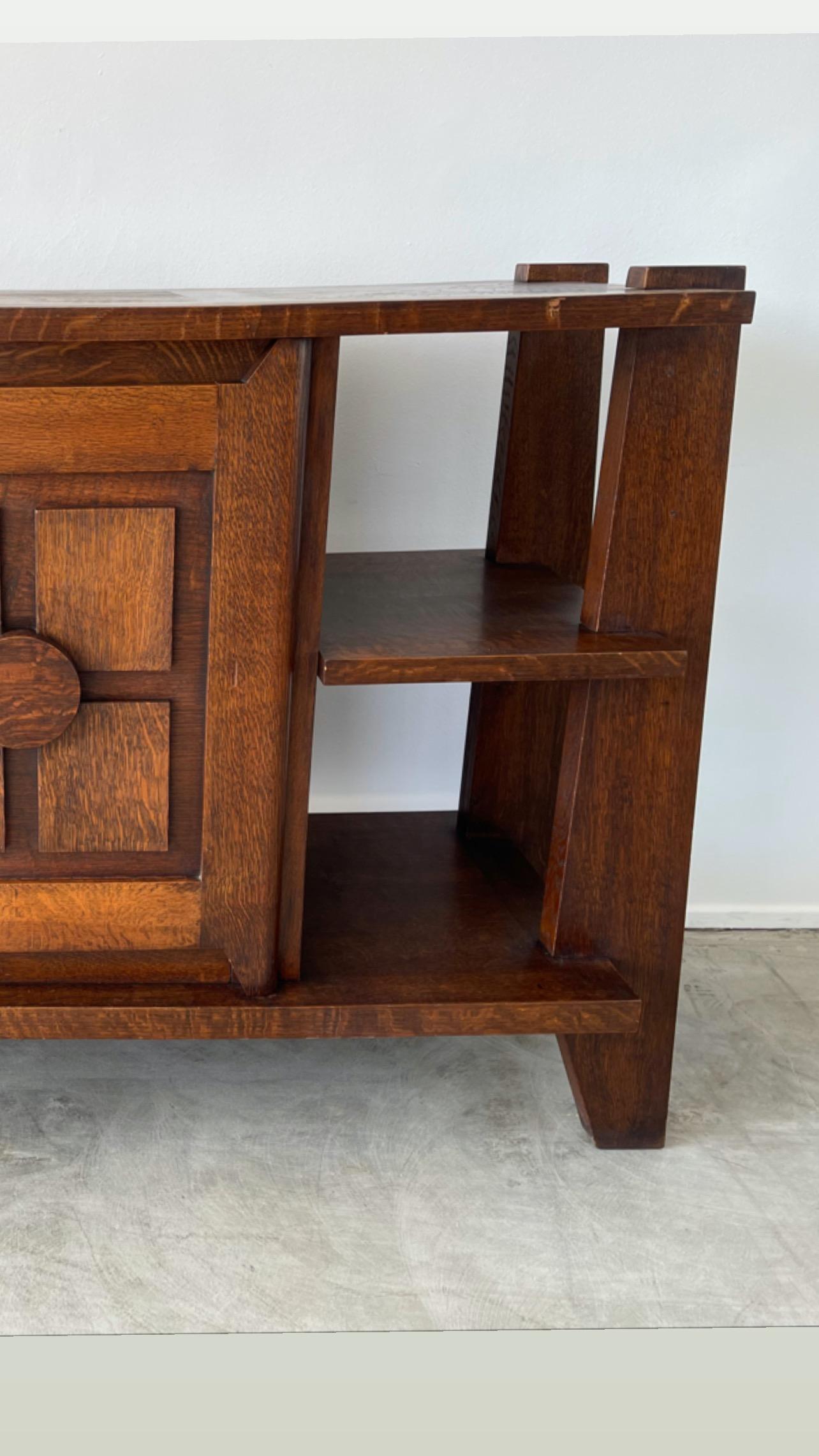 Mid-20th Century Charles Dudouyt Cabinet