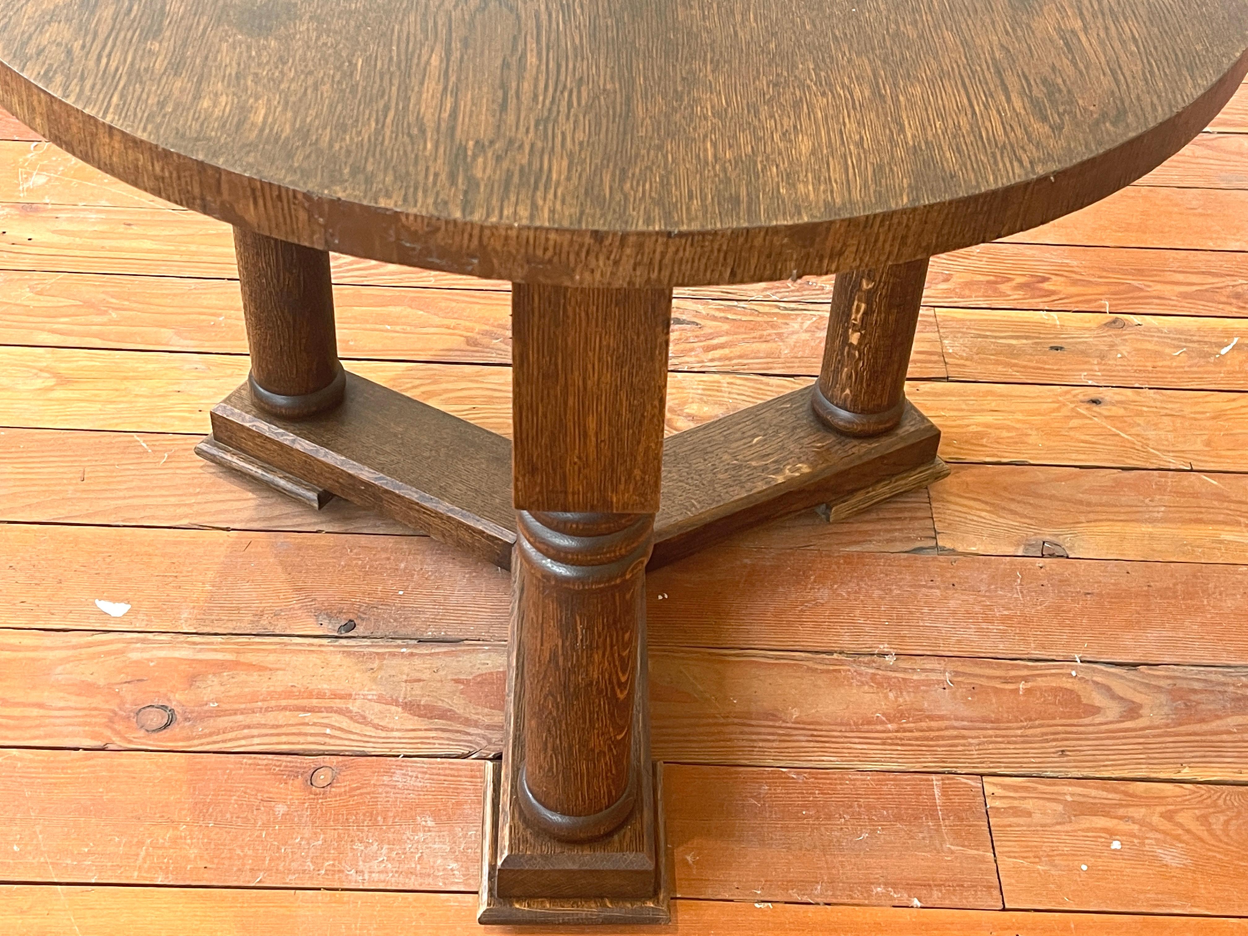 French Charles Dudouyt Center Table
