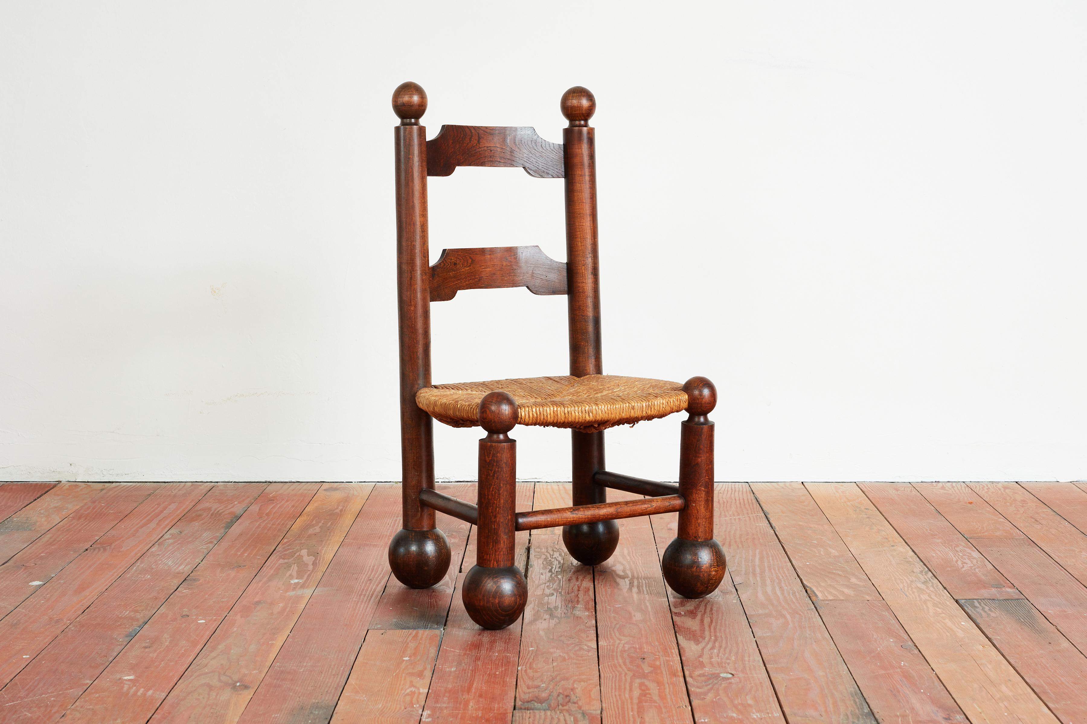 French Charles Dudouyt Chair
