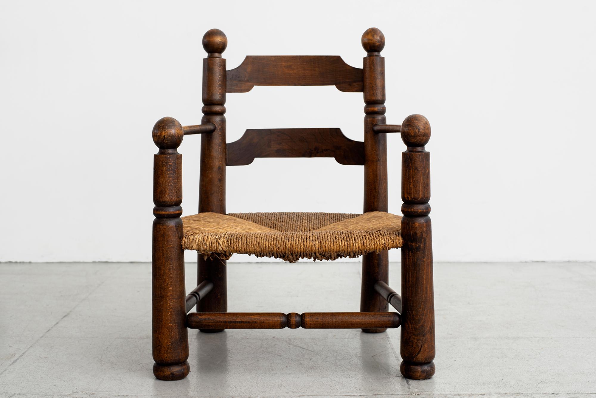 Mid-20th Century Charles Dudouyt Chair For Sale