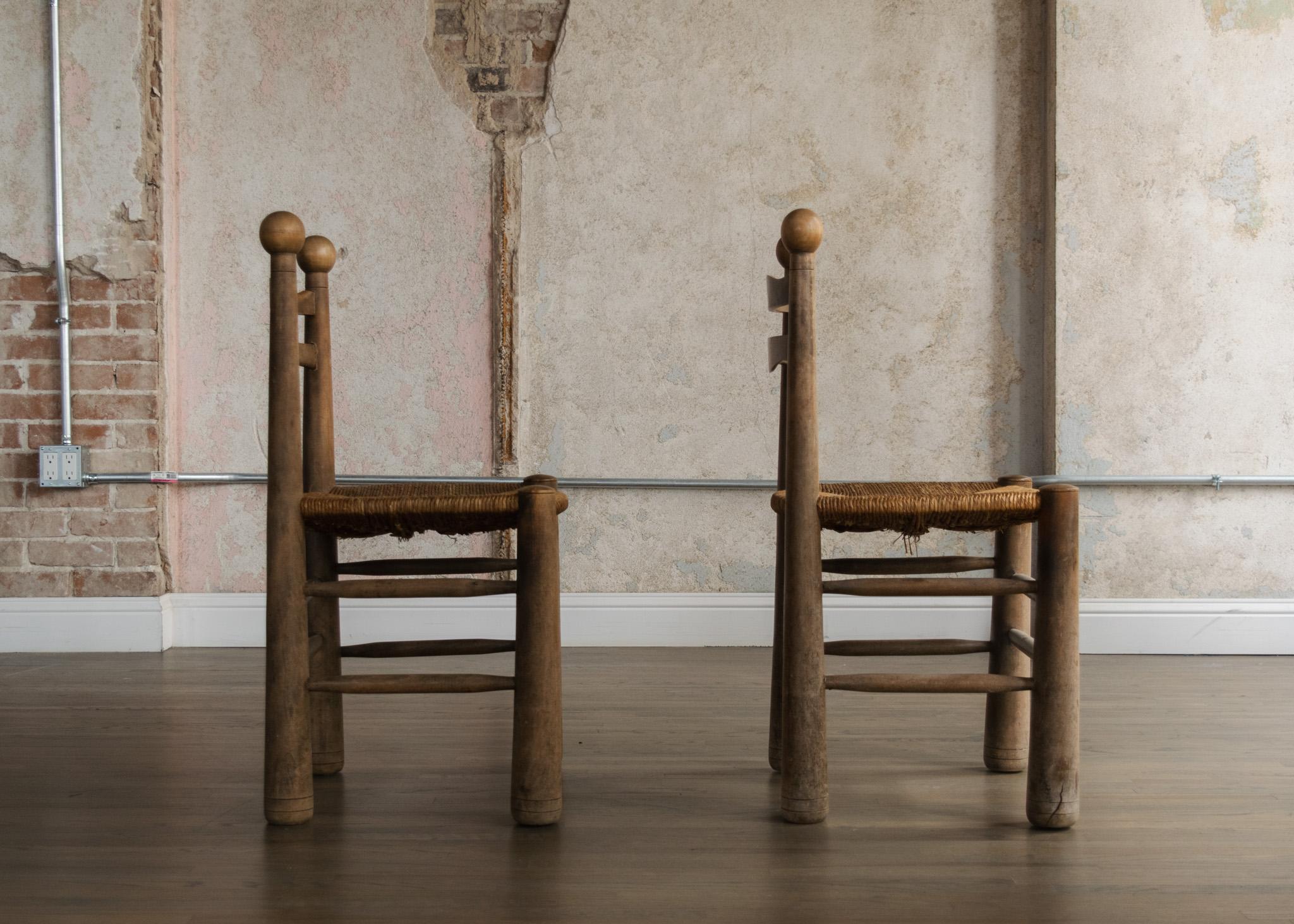 Charles Dudouyt Stühle (Art déco) im Angebot