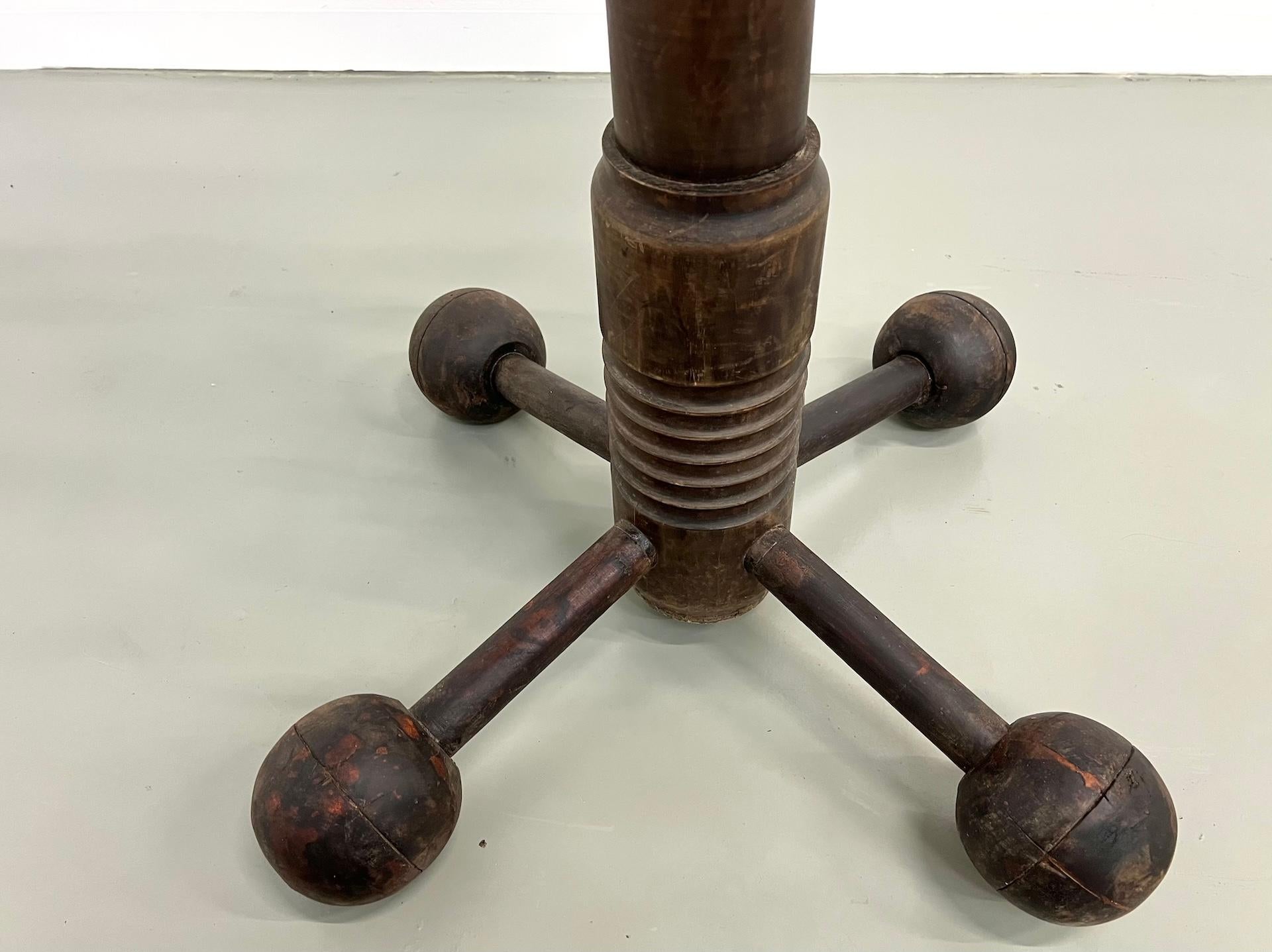 Charles Dudouyt coat rack, circa 1940 For Sale 4