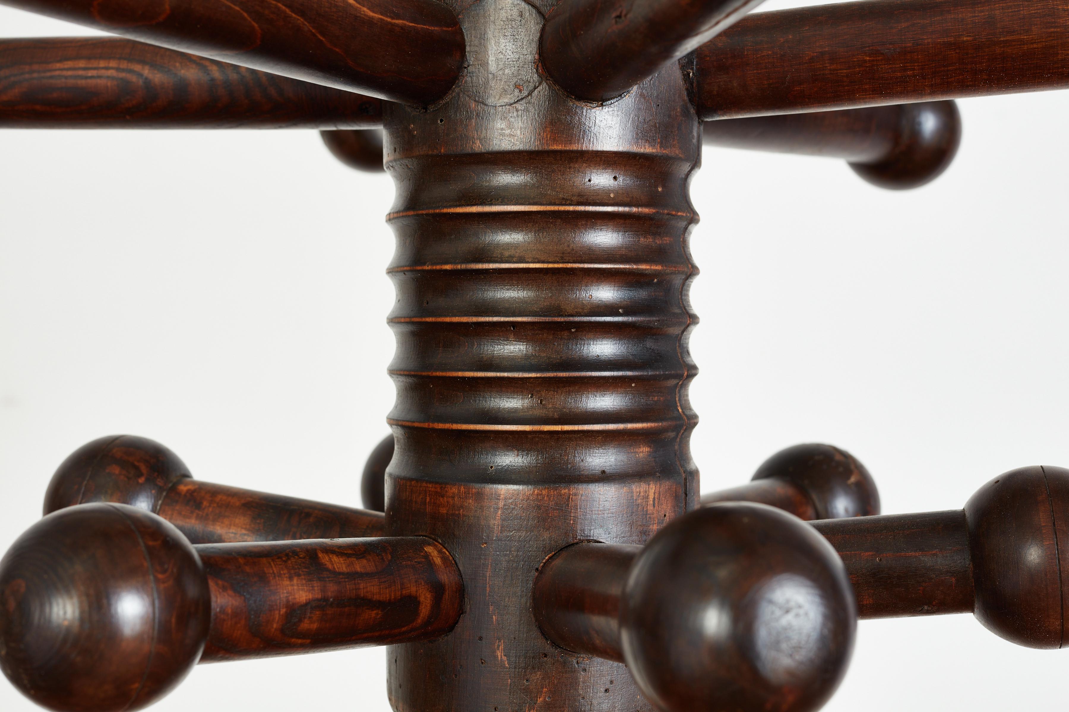 Mid-20th Century Charles Dudouyt Coatrack For Sale