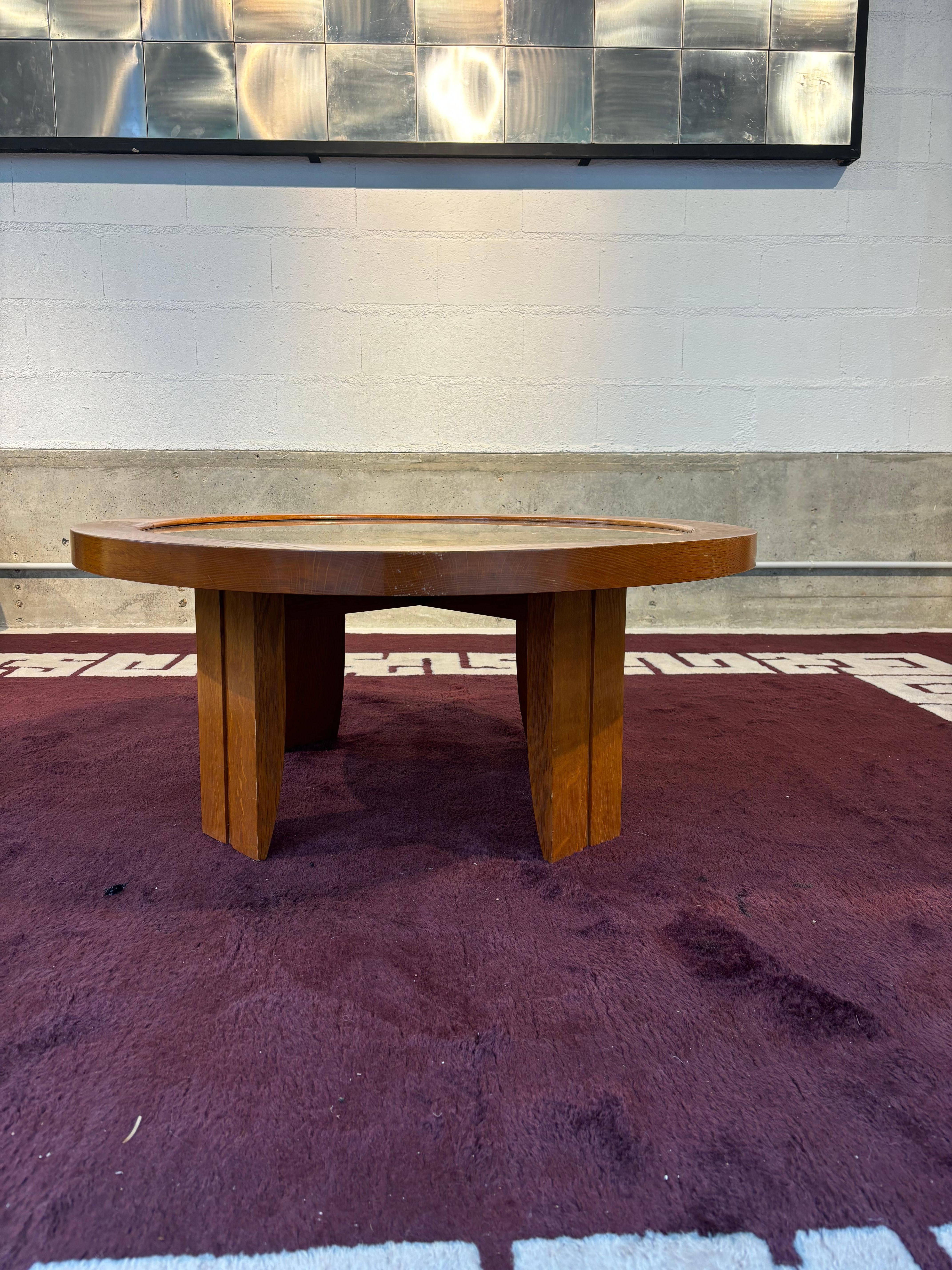 Mid-Century Modern Table basse Charles Dudouyt en vente