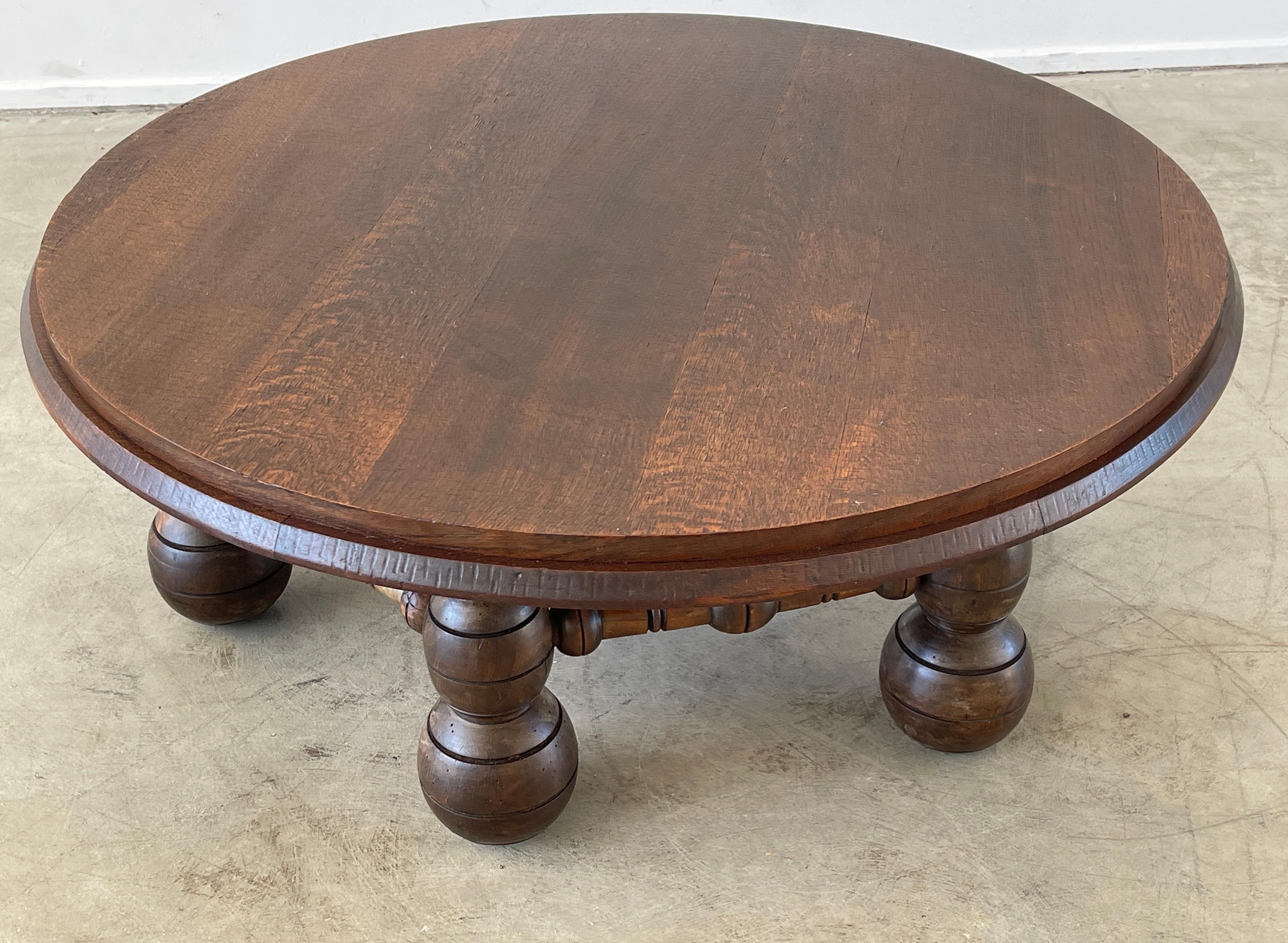 French Charles Dudouyt Coffee Table For Sale