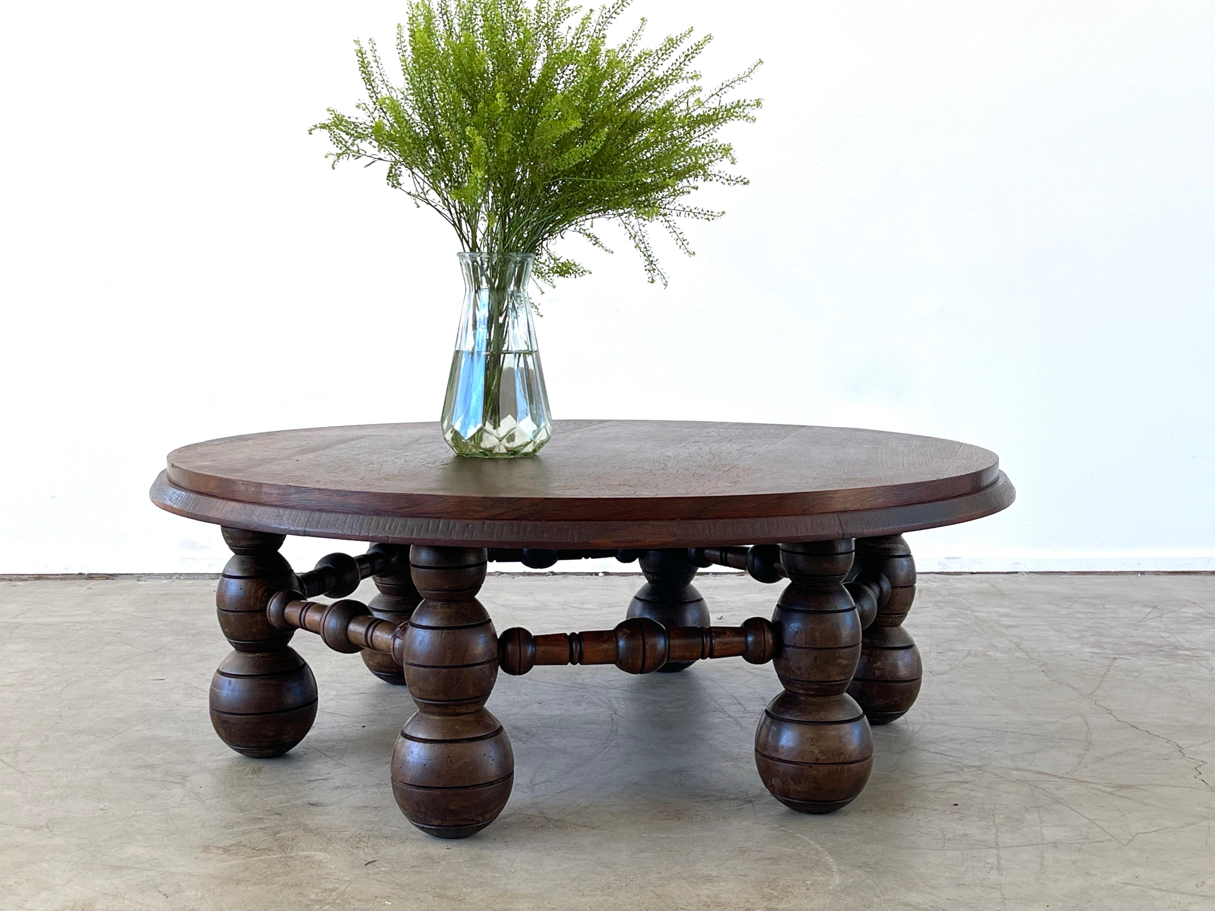 Mid-20th Century Charles Dudouyt Coffee Table For Sale