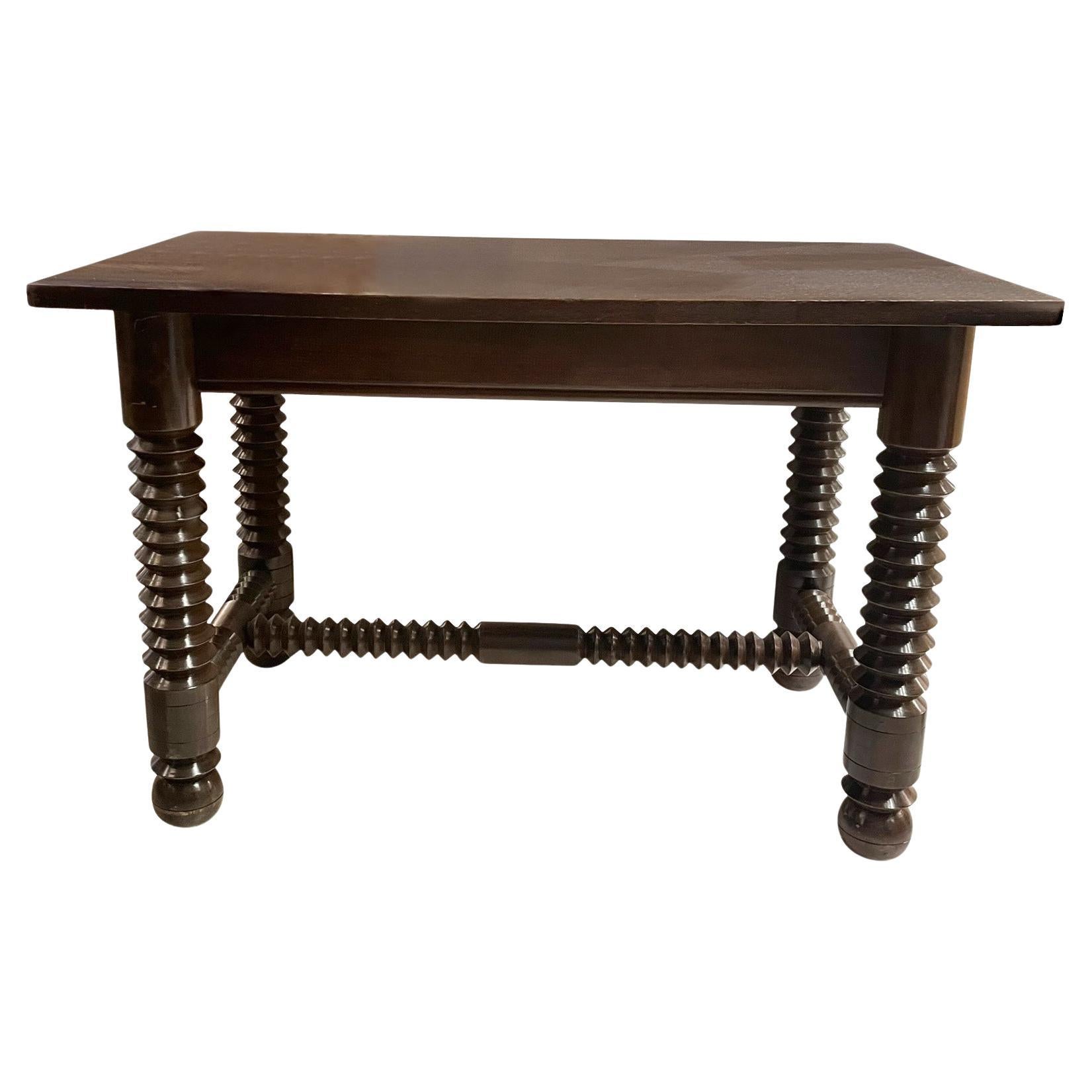 Charles Dudouyt Console Or Desk, France, 1940s