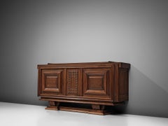 Charles Dudouyt Credenza in Stained Oak