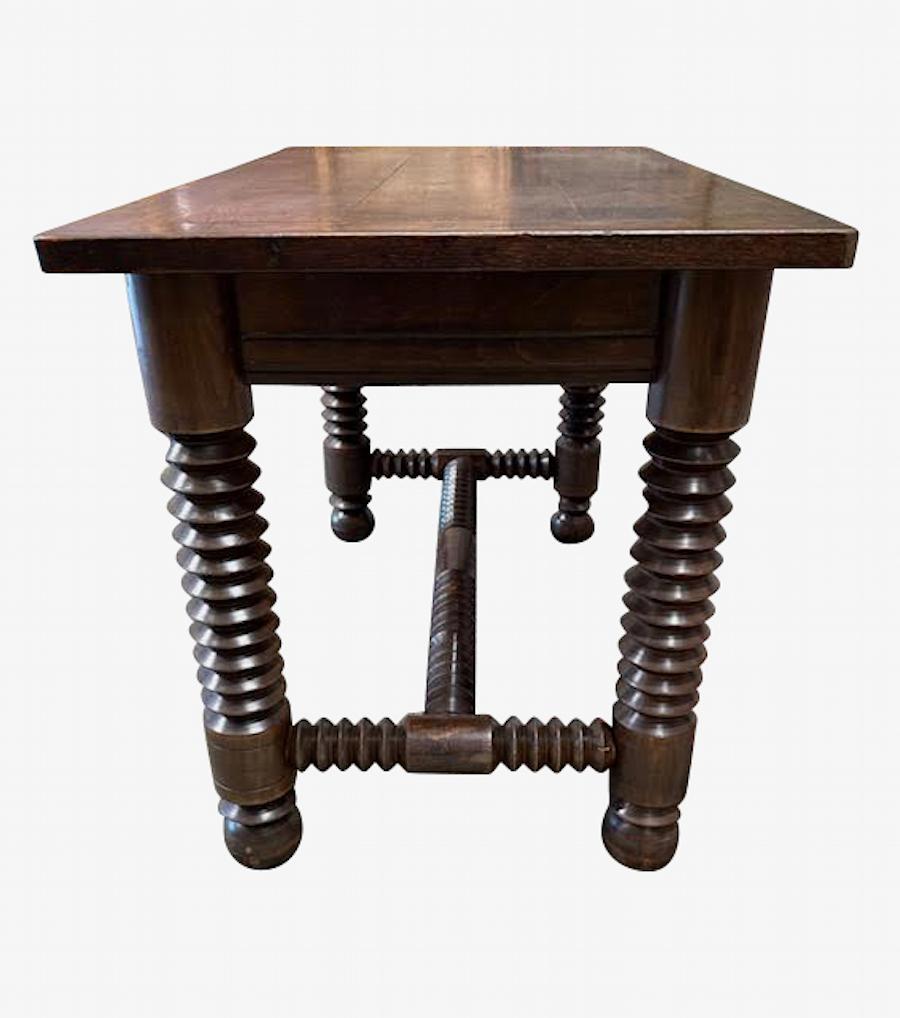 Francese Charles Dudouyt Desk Or Side Table, France, 1940s in vendita