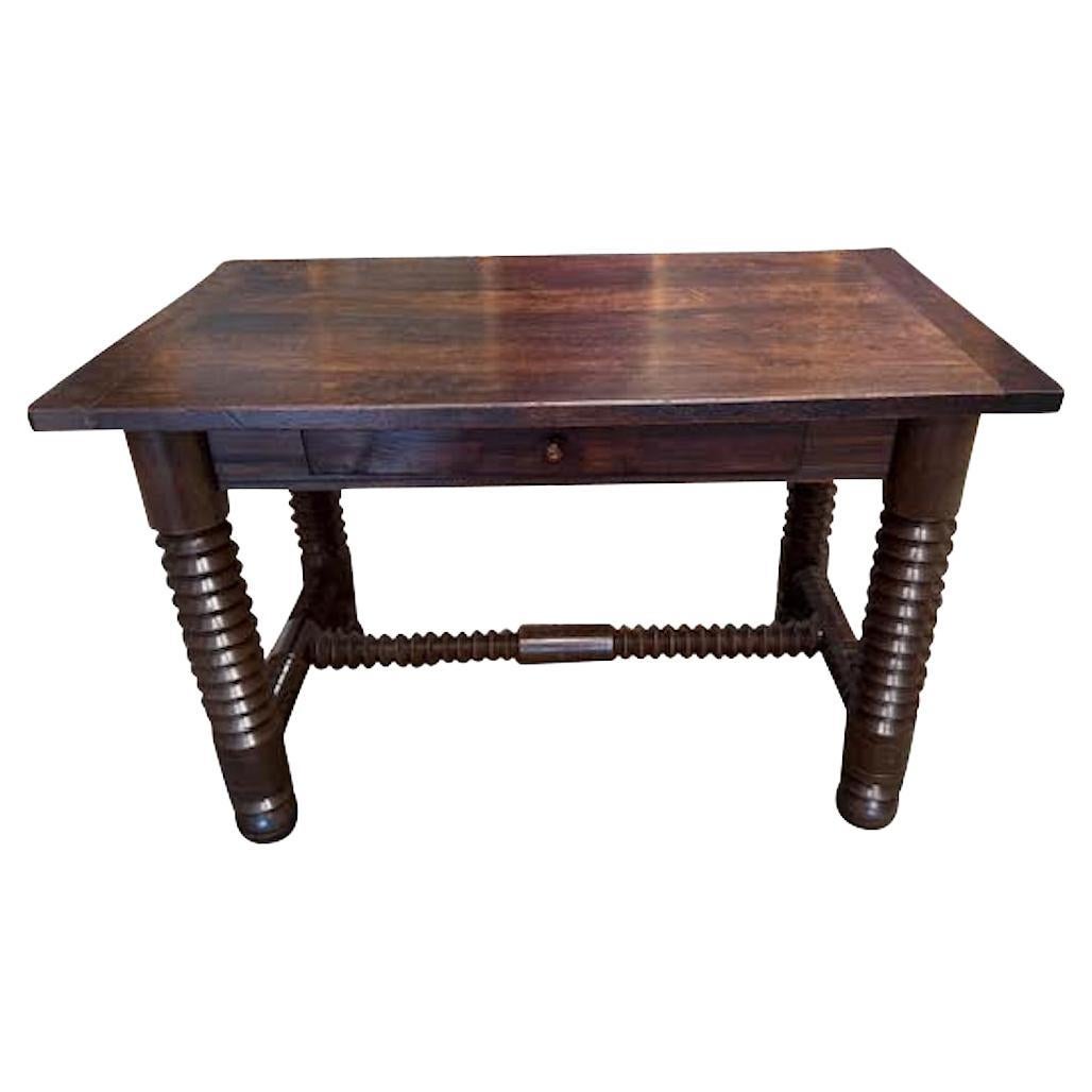 Charles Dudouyt Desk Or Side Table, France, 1940s in vendita