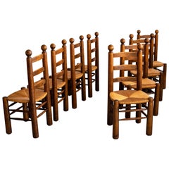 Charles Dudouyt Dining Chairs