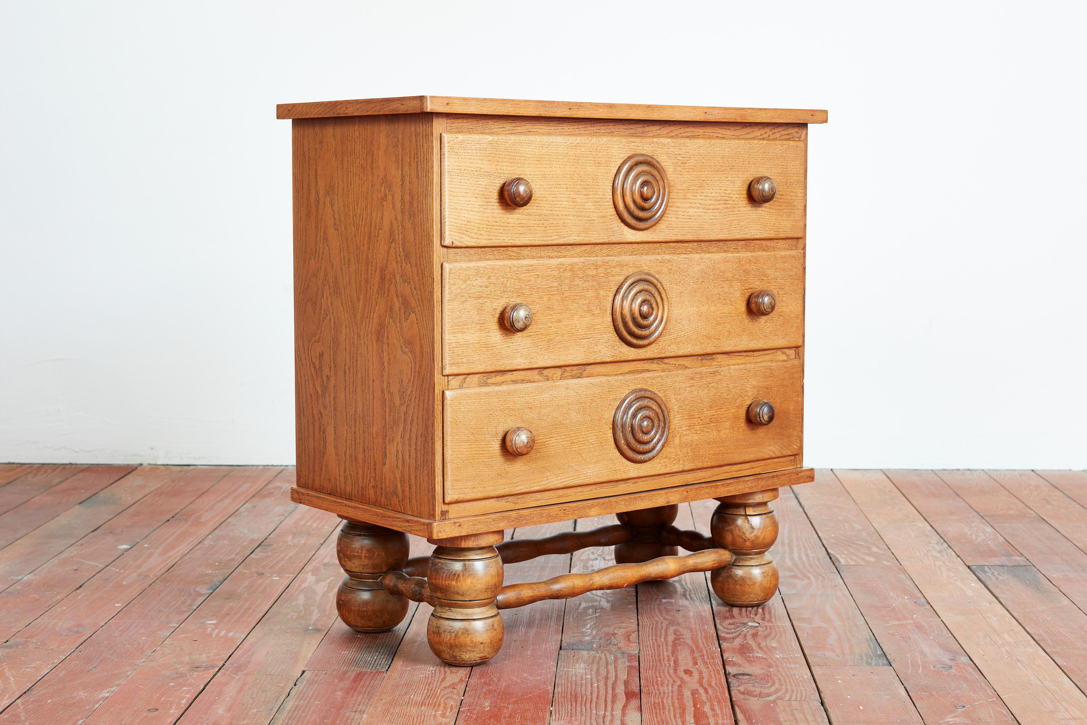Mid-20th Century Charles Dudouyt Dresser For Sale