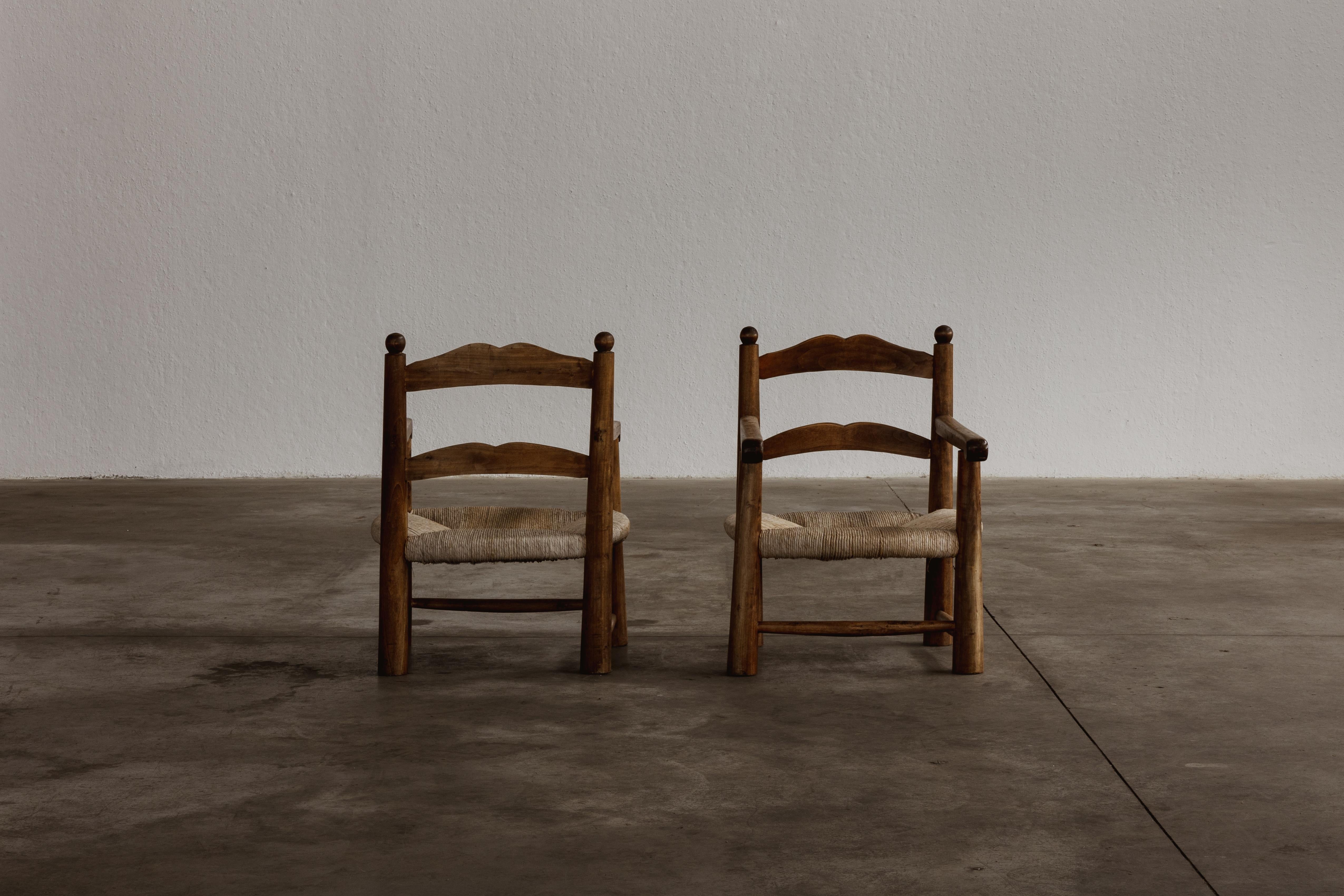 Charles Dudouyt Easy Chairs, 1940s, Set of 2 For Sale 5