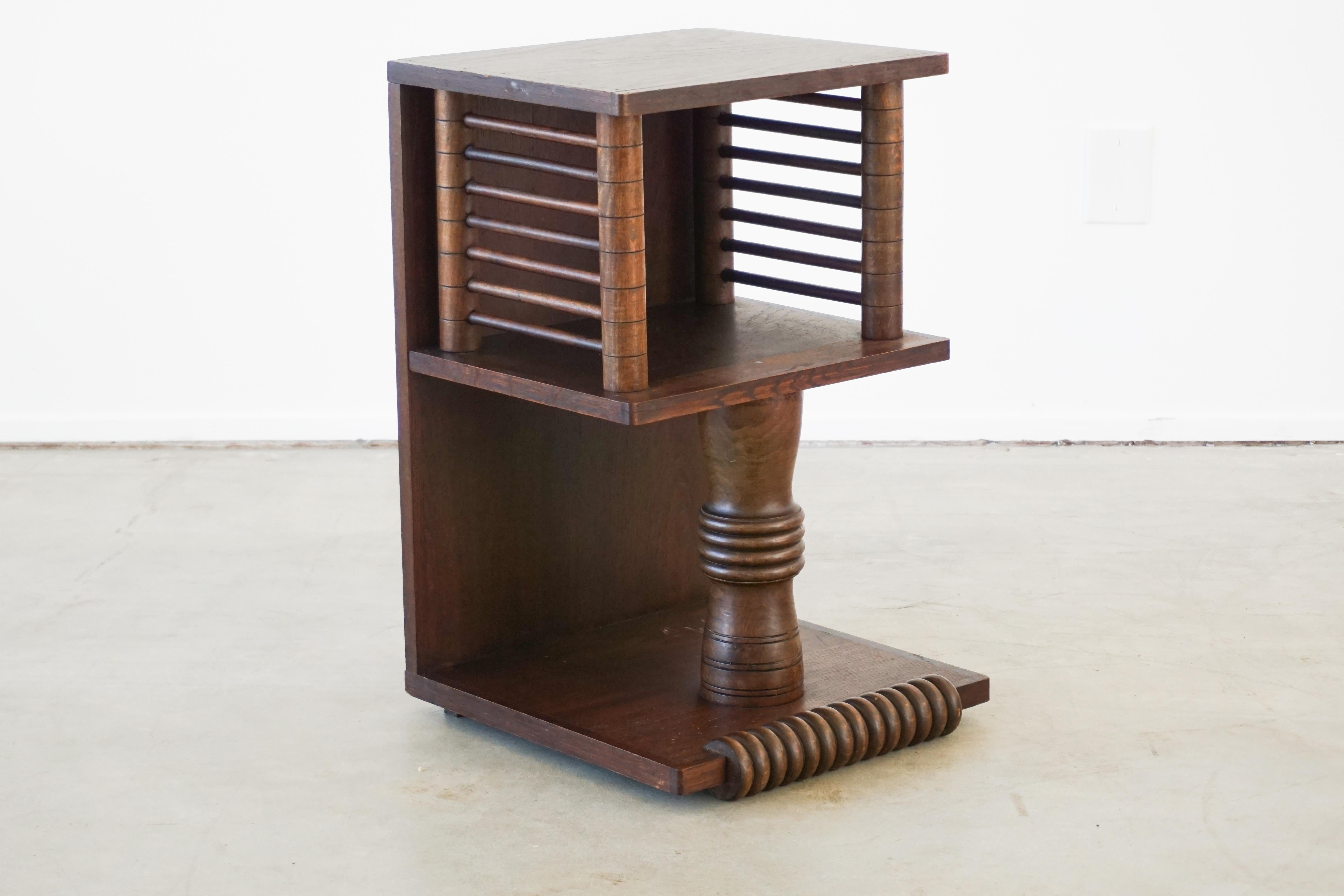 Charles Dudouyt End Table In Good Condition For Sale In Beverly Hills, CA