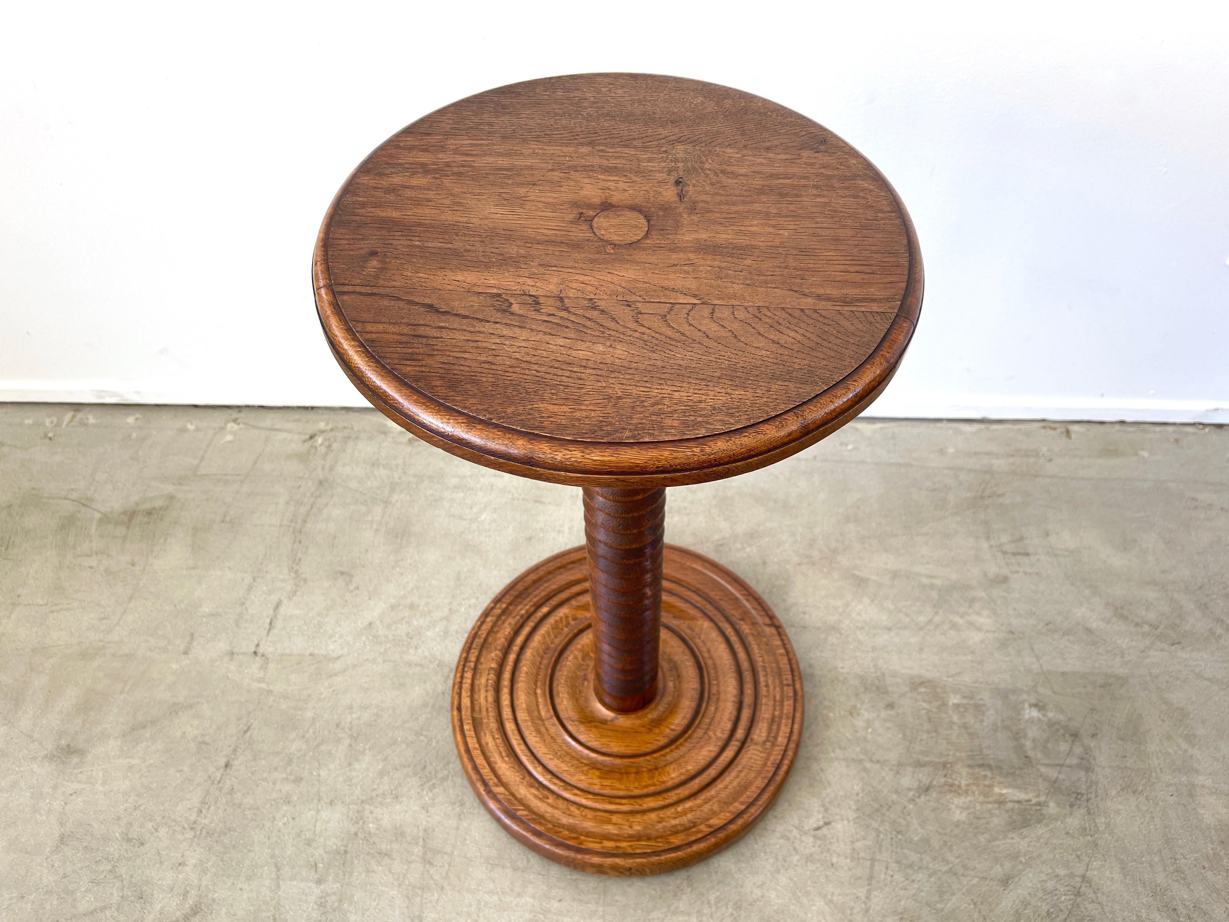 French Charles Dudouyt End Table