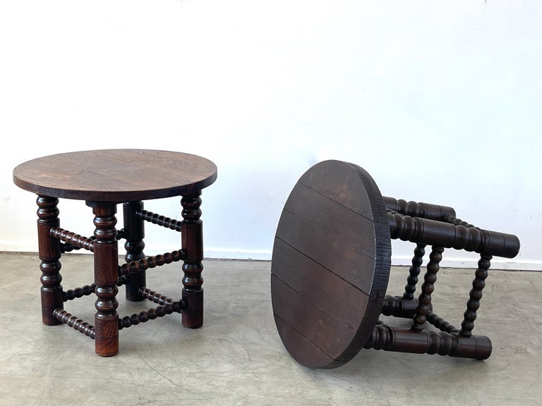 Mid-20th Century Charles Dudouyt End Table For Sale