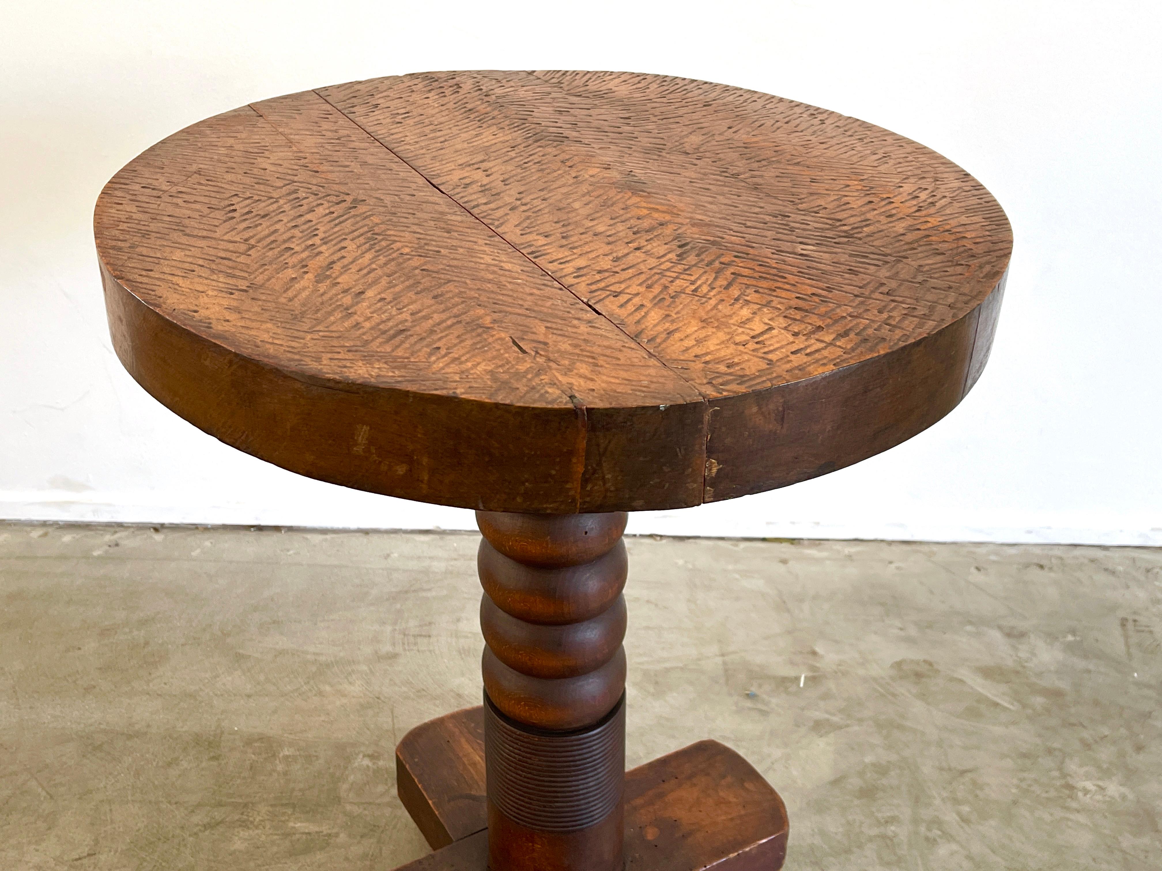 Charles Dudouyt End Table In Good Condition In Beverly Hills, CA