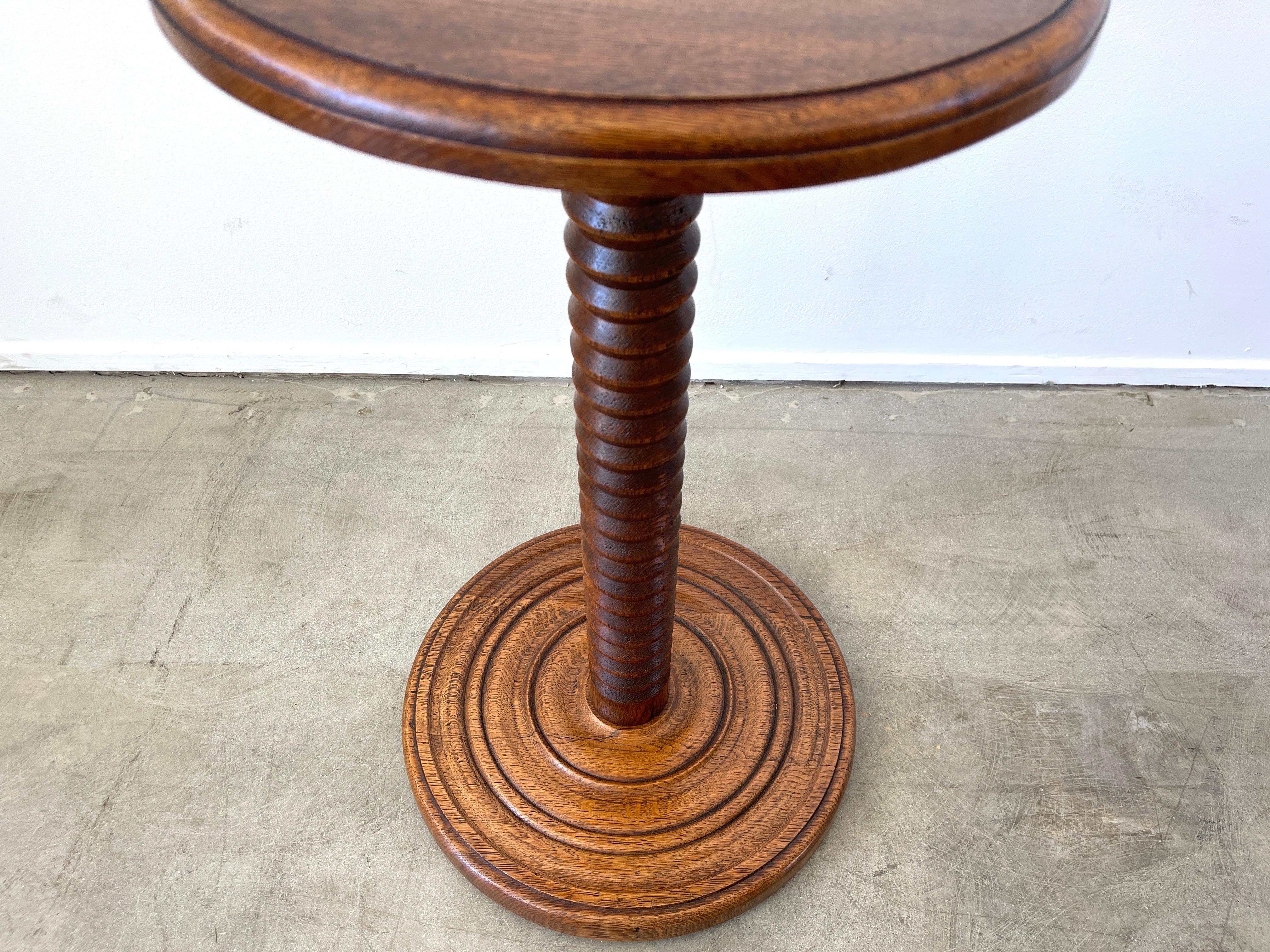 French Charles Dudouyt End Table