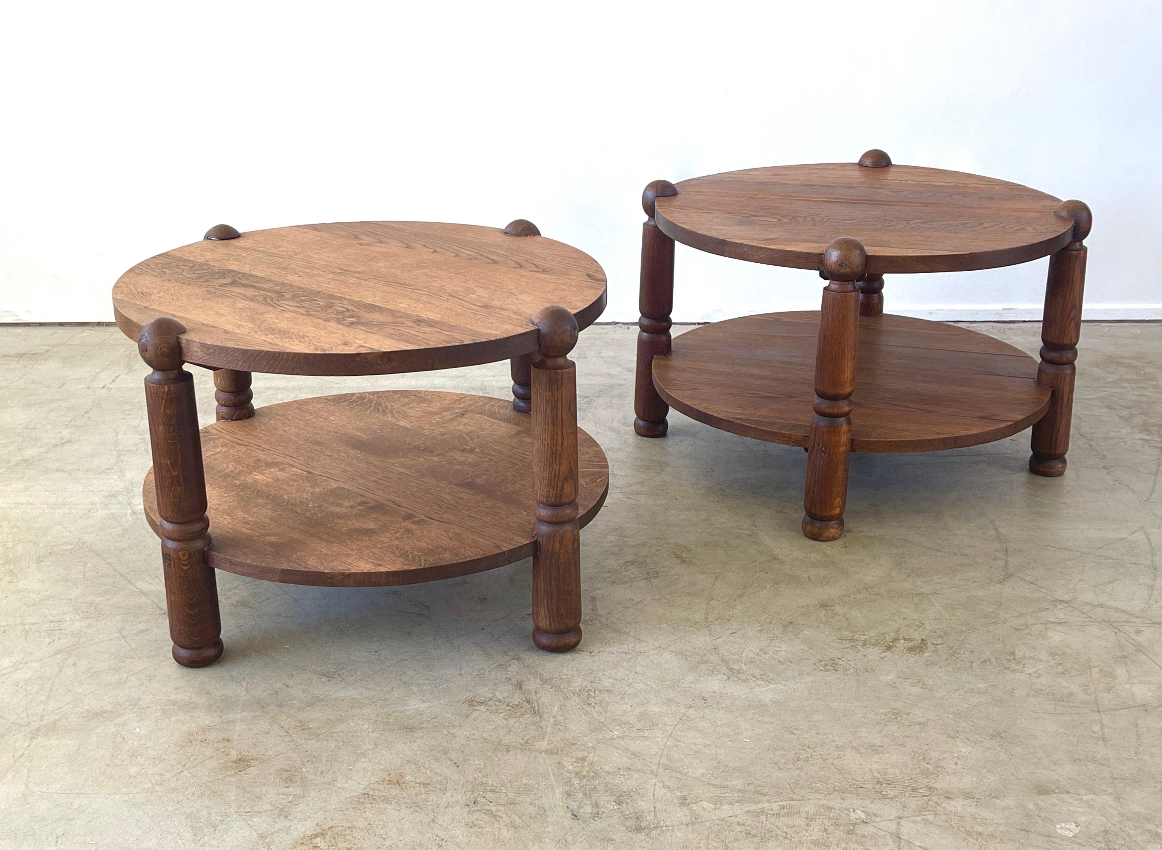 French Charles Dudouyt End Tables