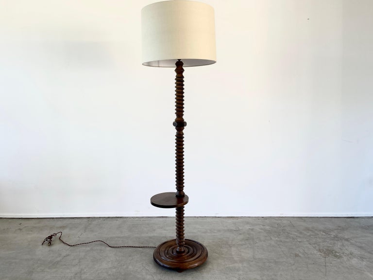 French Charles Dudouyt Floor Lamp For Sale