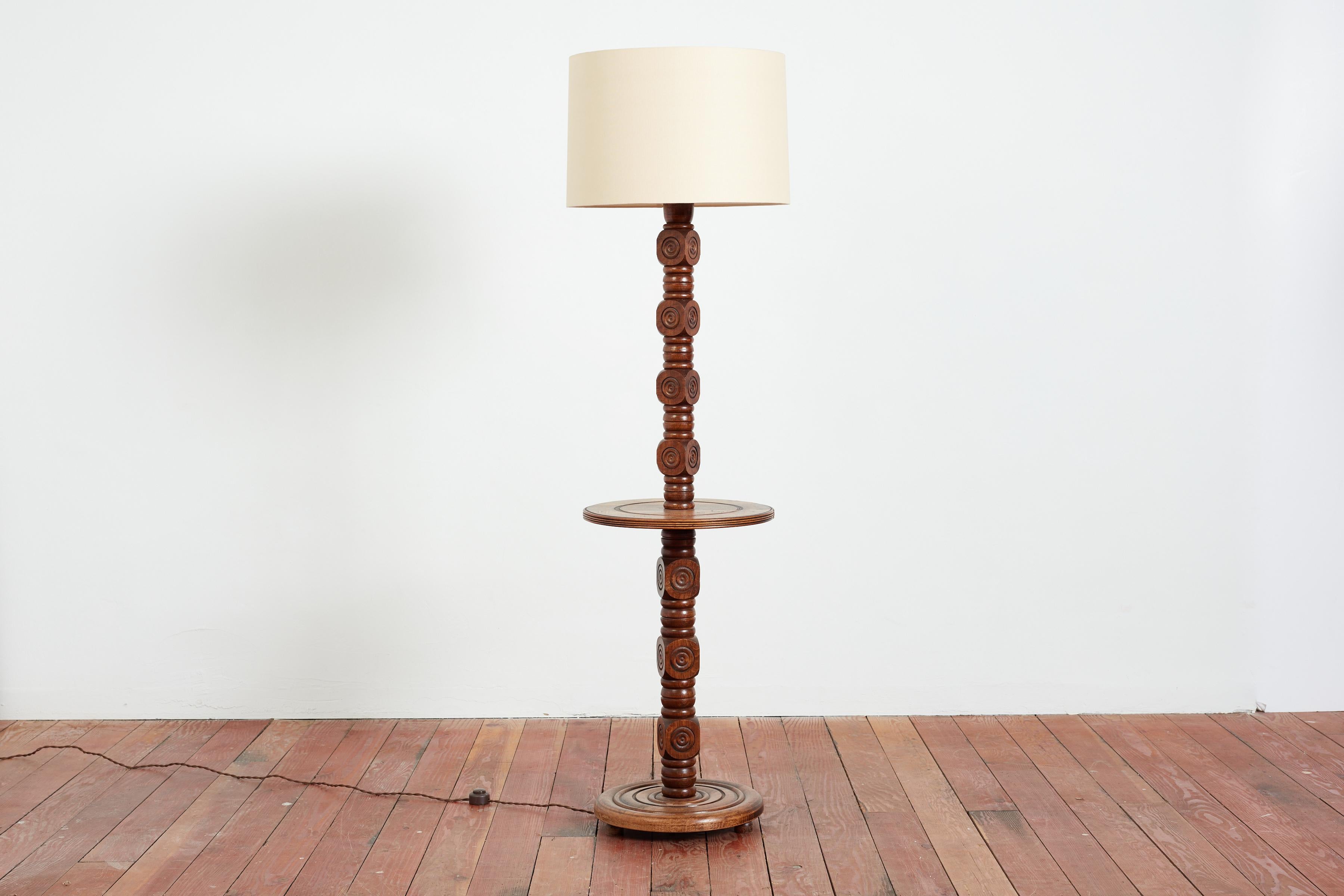 Lámpara de pie Charles Dudouyt Francés en venta