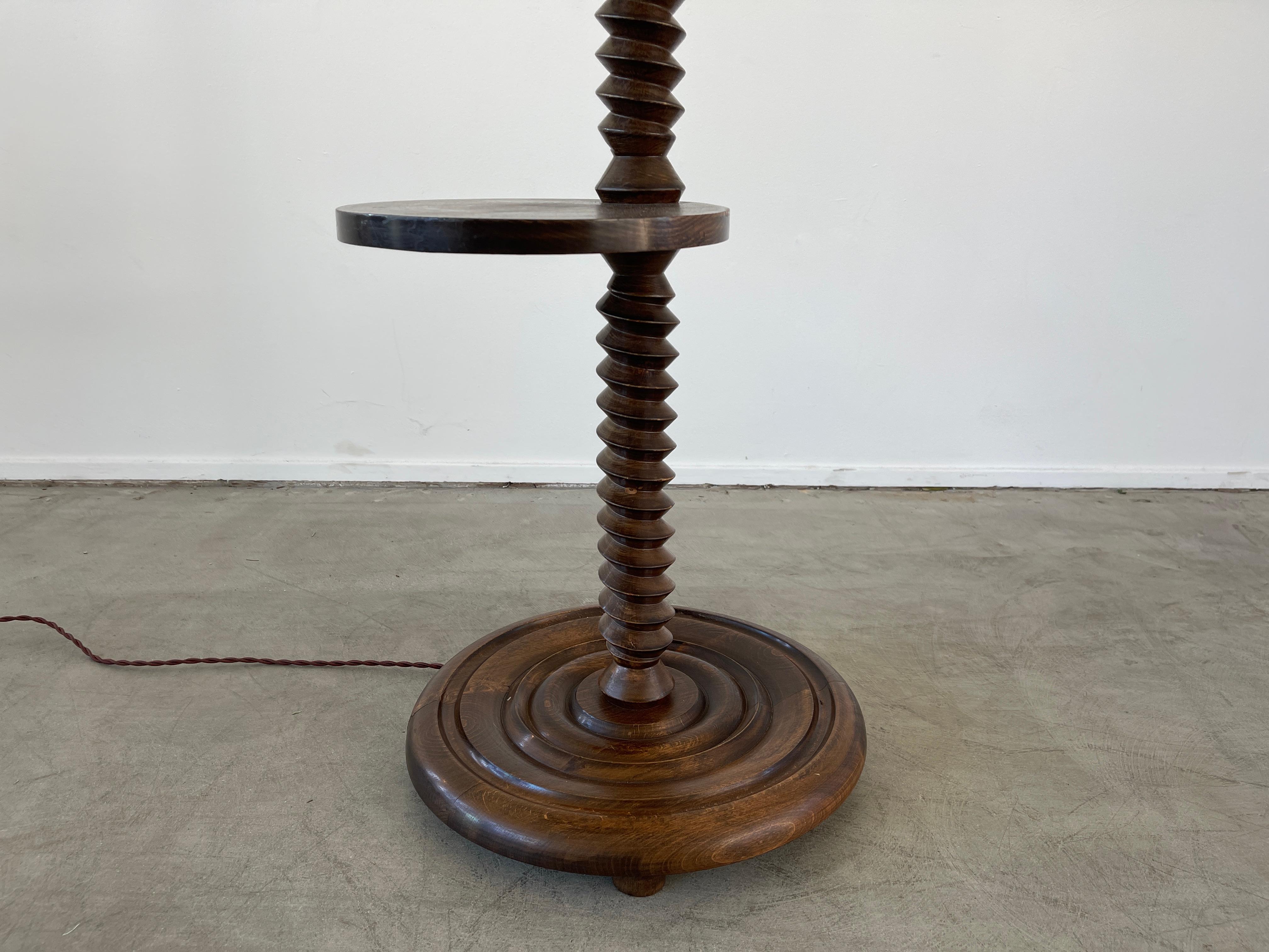 Charles Dudouyt Floor Lamp In Good Condition For Sale In Beverly Hills, CA