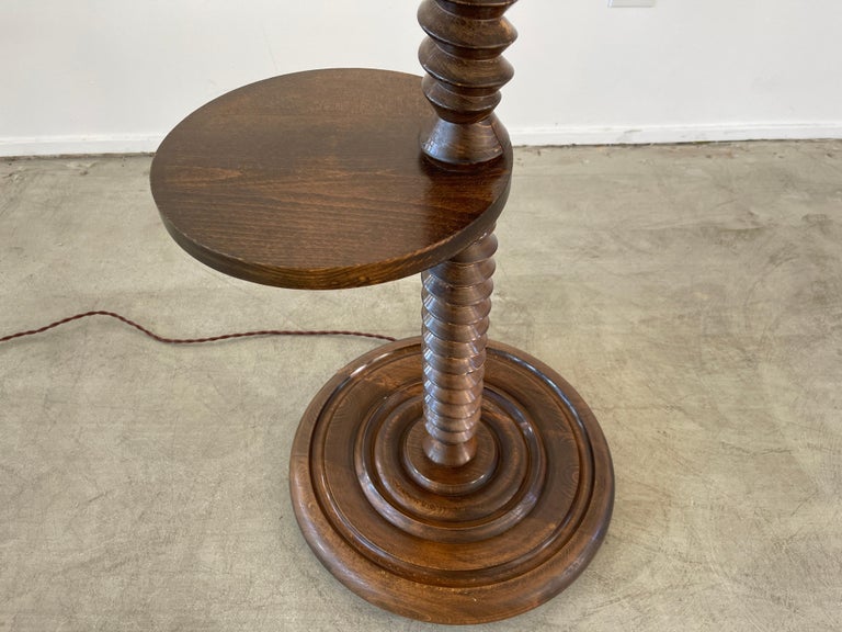 Mid-20th Century Charles Dudouyt Floor Lamp For Sale