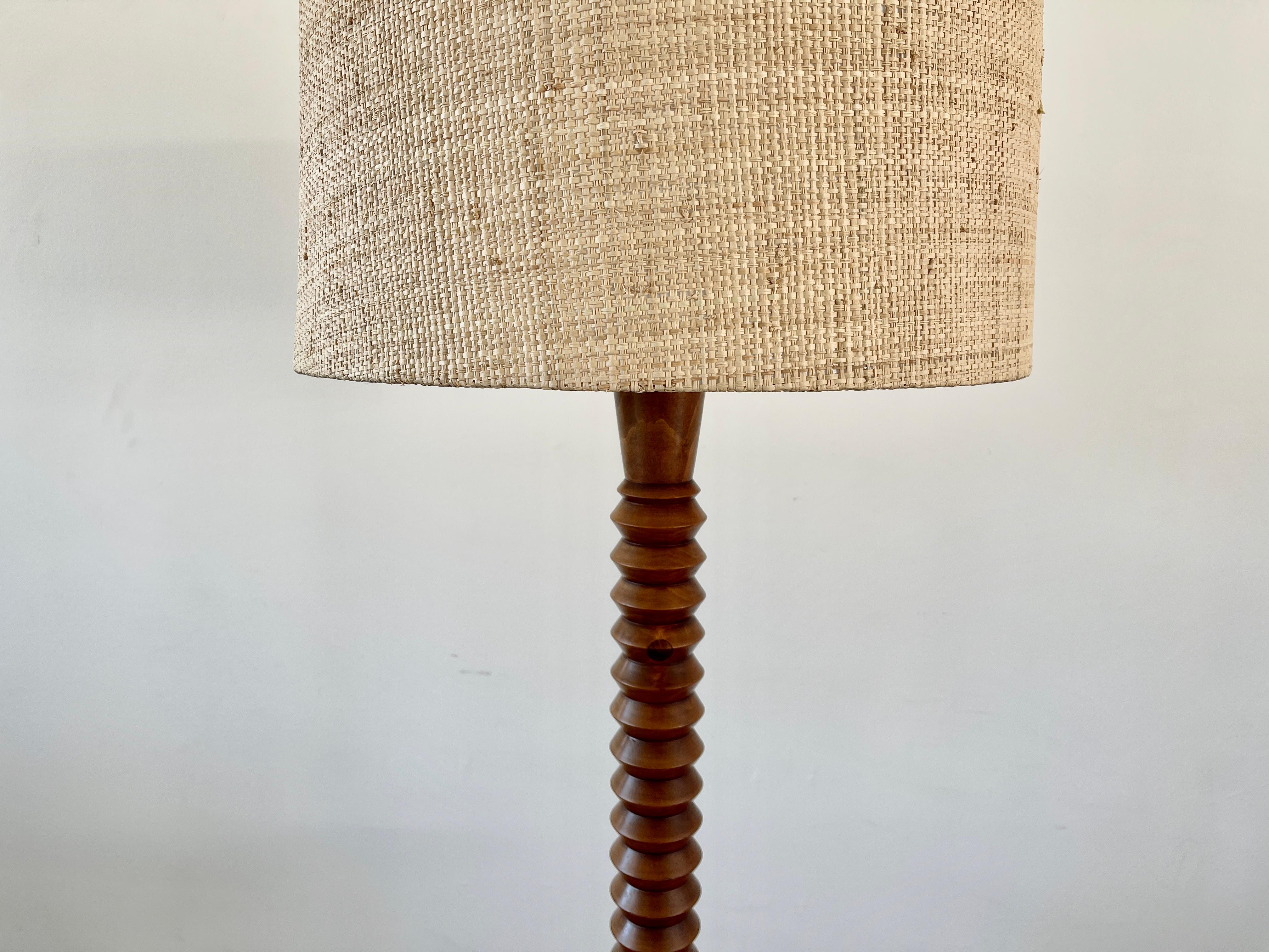 Charles Dudouyt Attributed Floor Lamp In Good Condition For Sale In Beverly Hills, CA