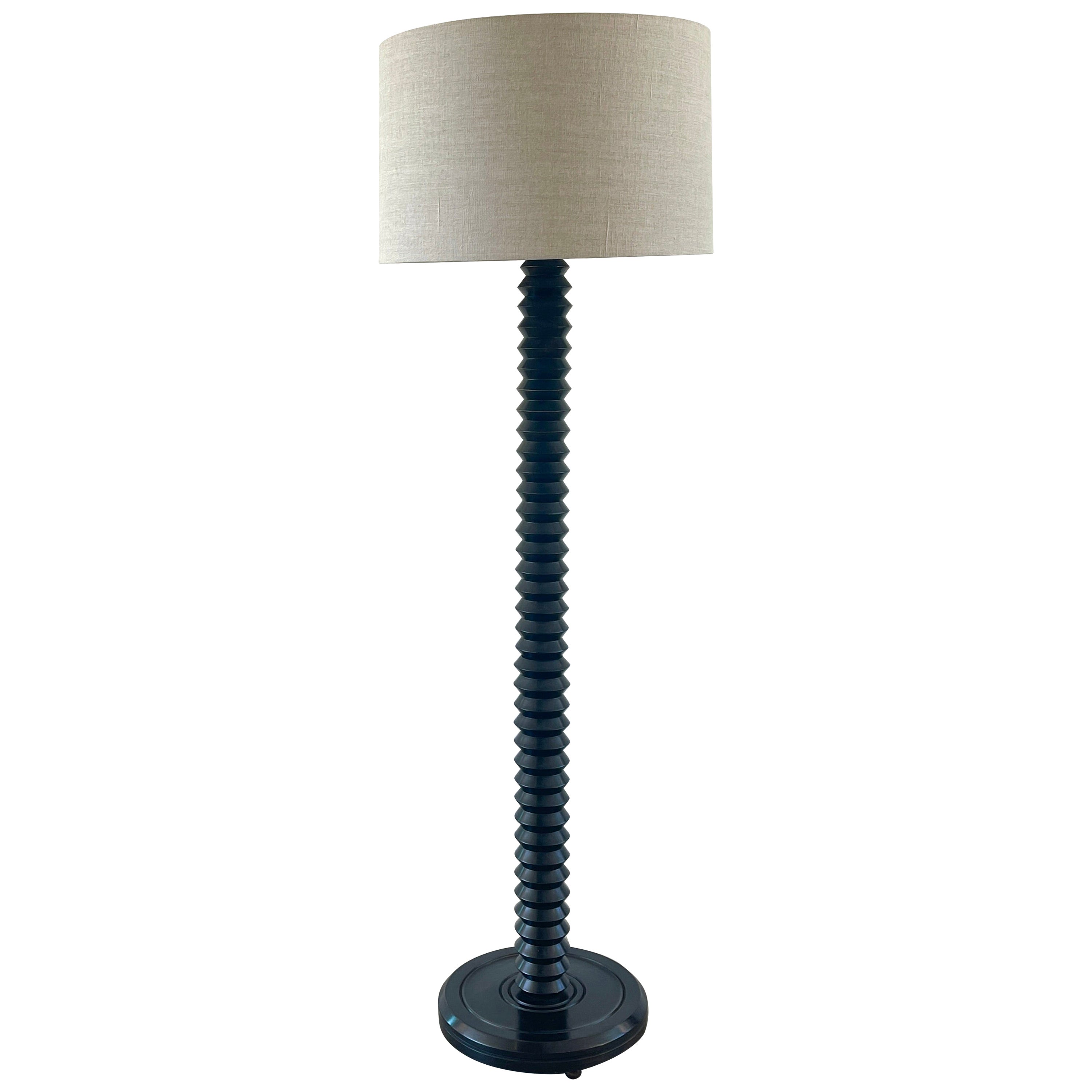 Lampada da terra Charles Dudouyt in vendita