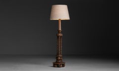 Charles Dudouyt Floor Lamp, France circa 1950
