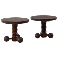 Tables de Charles Dudouyt CIRCA, France, vers 1940
