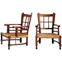 Charles Dudouyt Lounge Chairs