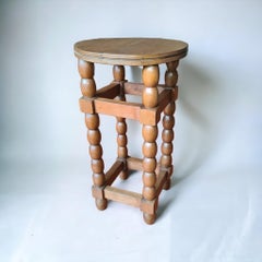 Charles Dudouyt Oak Gueridon