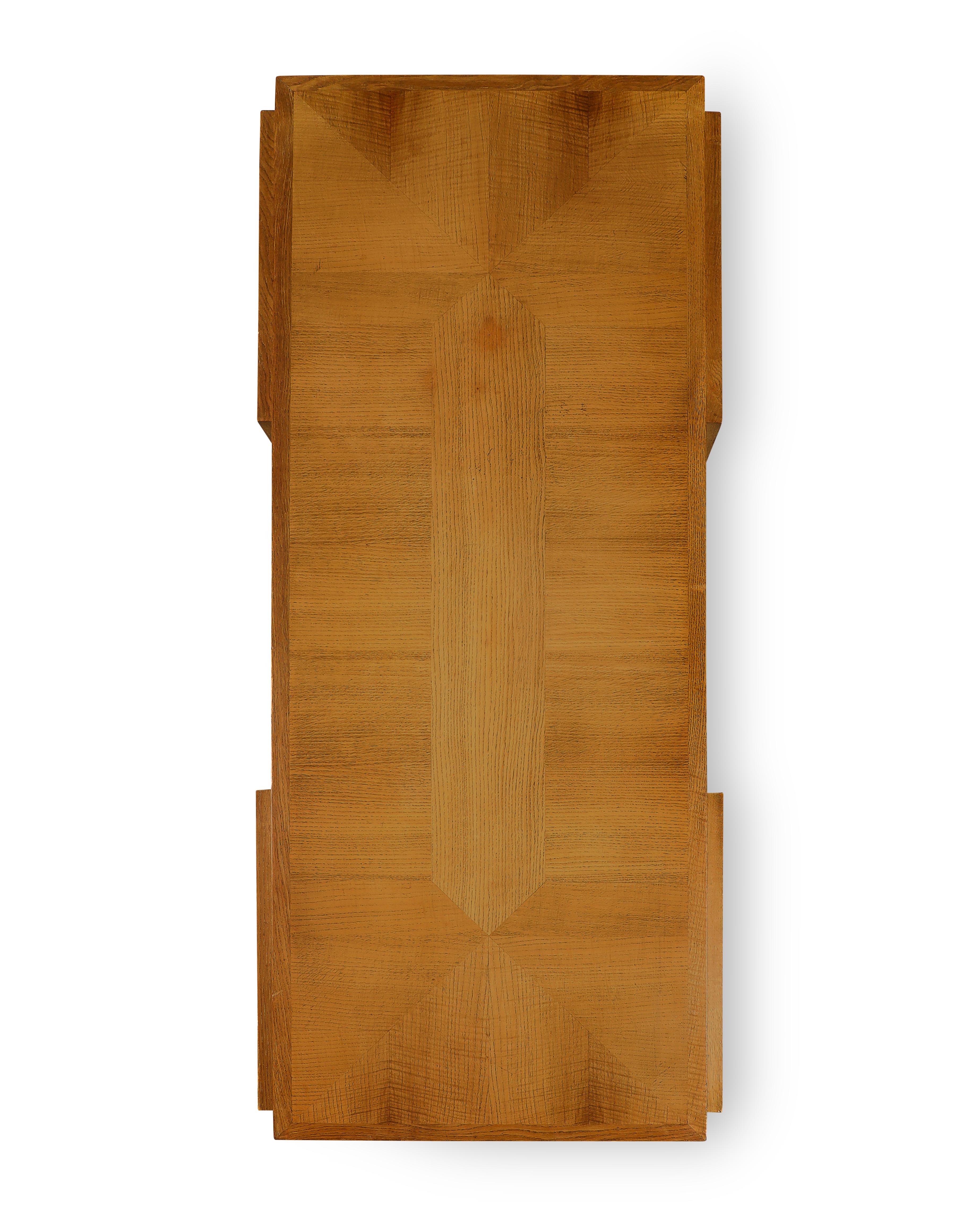 Charles Dudouyt Presidential Desk, France 1950's For Sale 11